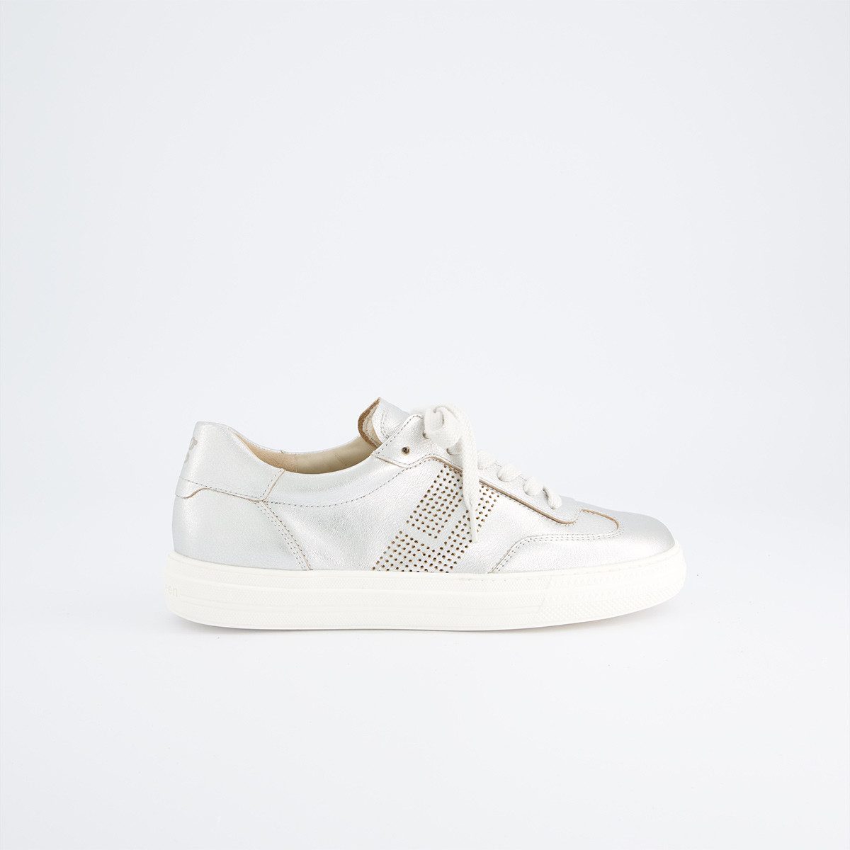 Paul Green 5409-037, Sneaker in Silber für Damen Sneaker