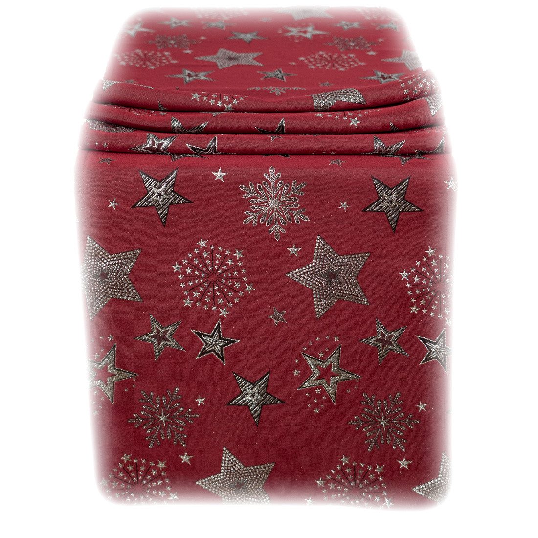 texpot Tischdecke Tischläufer Stickerei Sterne Winter günstig online kaufen