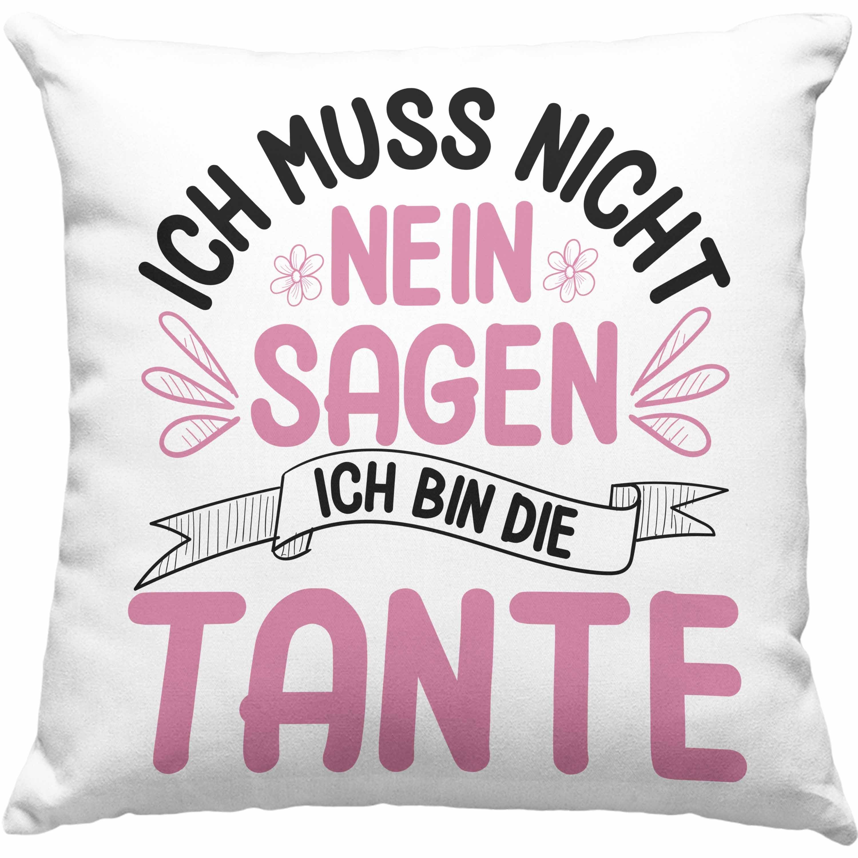 Trendation Dekokissen Trendation Tante Geschenk Kissen Lustig Ich