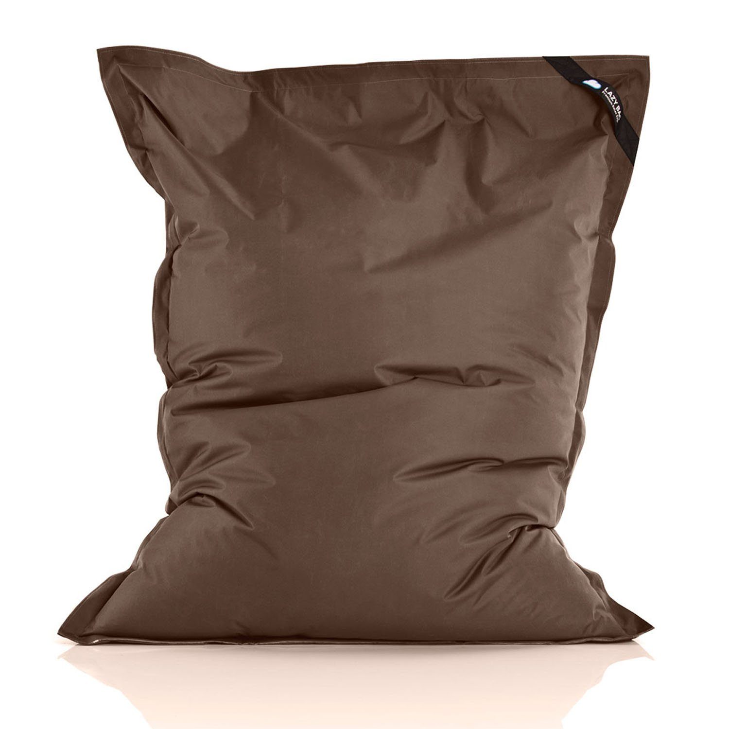 (XL LazyBag Liter, Indoor Outdoor Braun & Junior-Sitzkissen Sessel Riesensitzsack), Bean-Bag Original Sitzsack 250