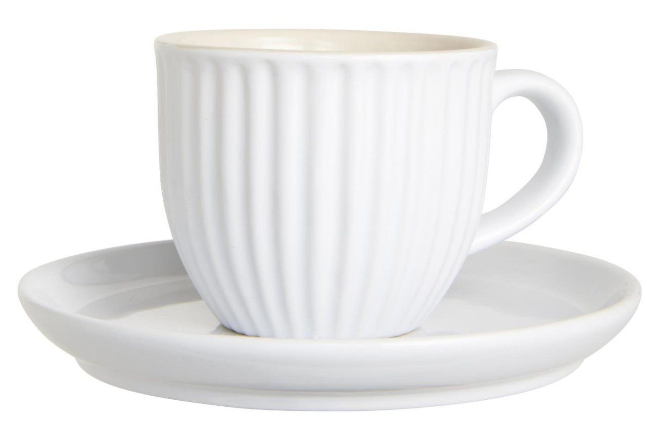 Ib Laursen Espressotasse Mynte, Keramik, Beige H:7cm D:14cm Keramik