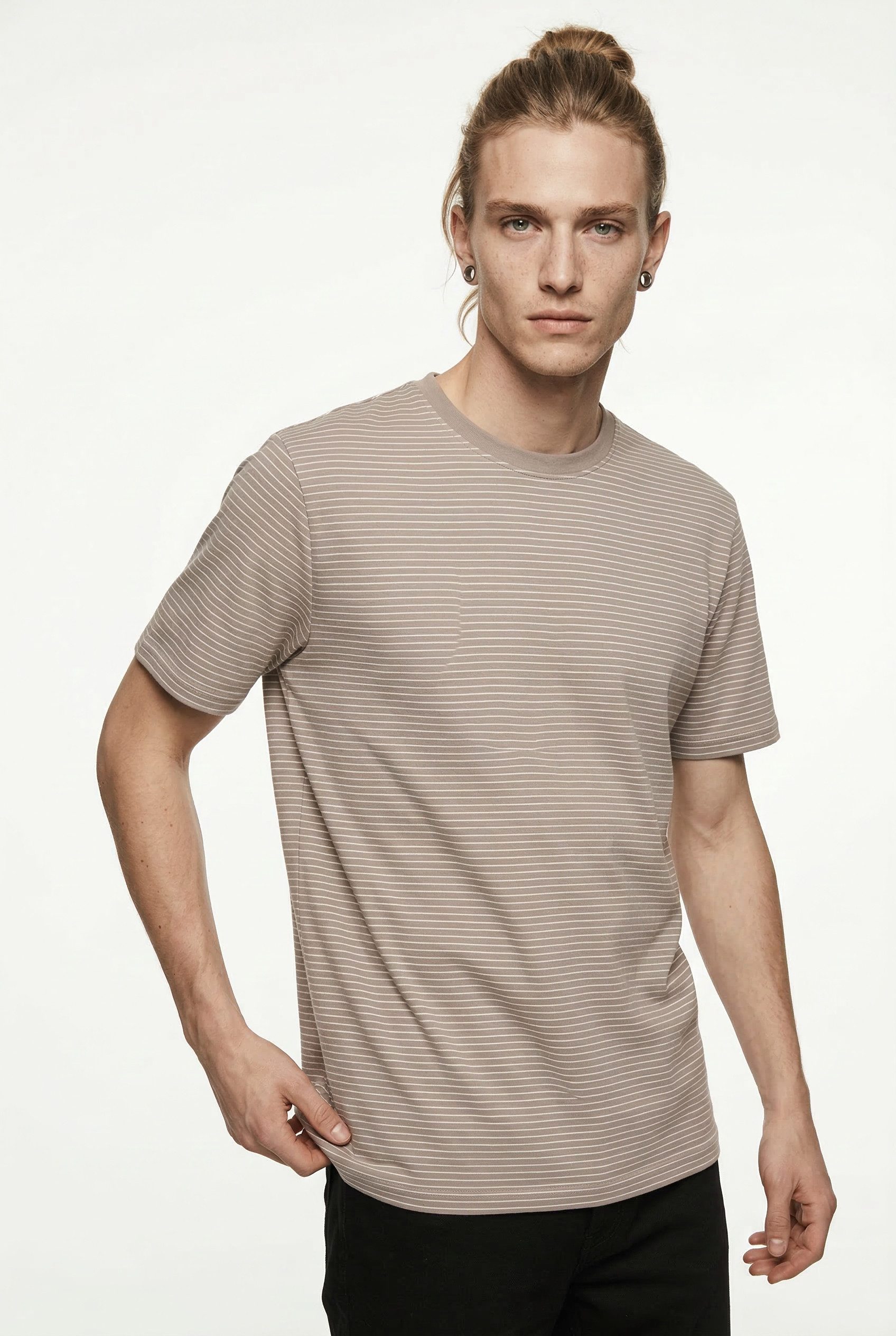 ONLY & SONS Rundhalsshirt ONSFRED LIFE RLX SS STRIPE TEE NOOS günstig online kaufen