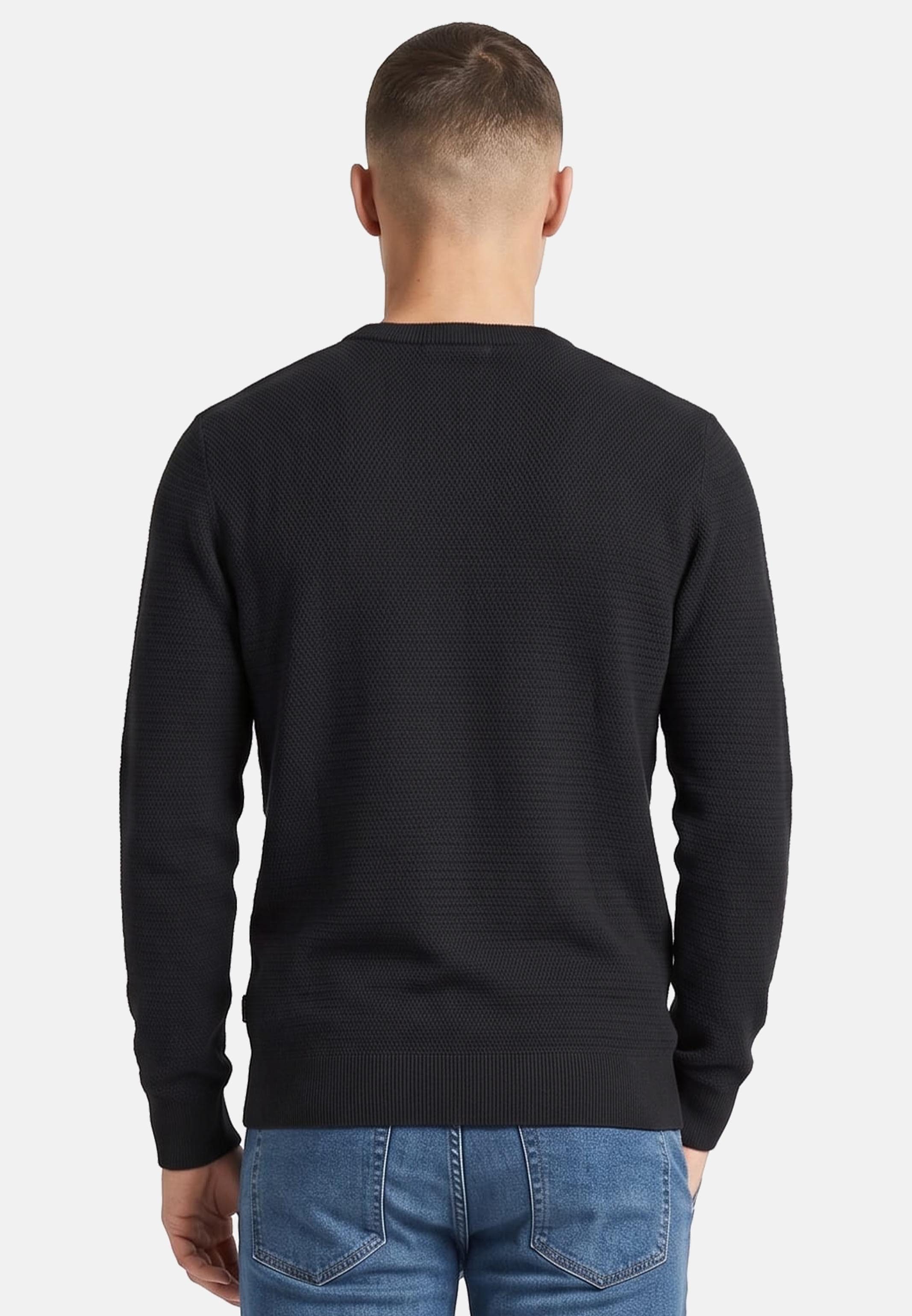Jack & Jones Rundhalspullover Ryder Knit Pullover - Baumwolle - Atmungsaktiv - Komfortabler Strick