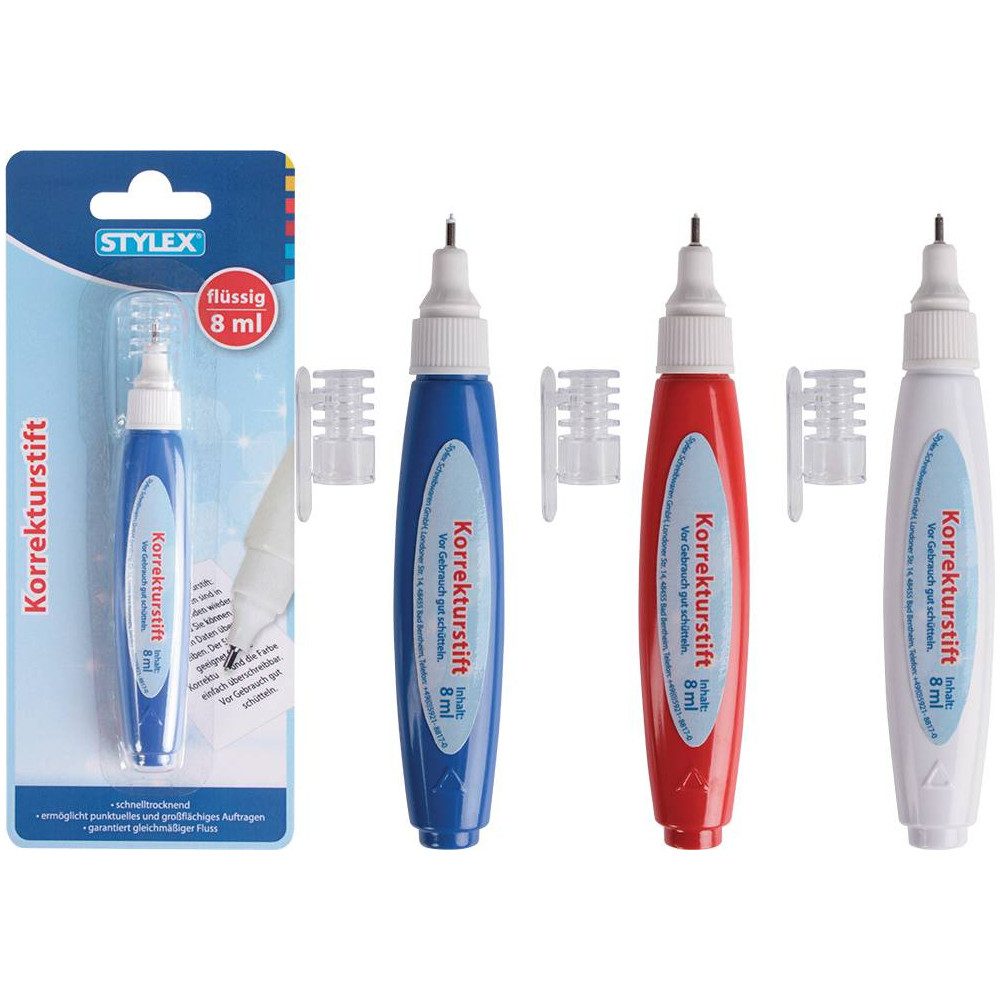 Schulheft Stylex - Korrekturstift - 8 ml
