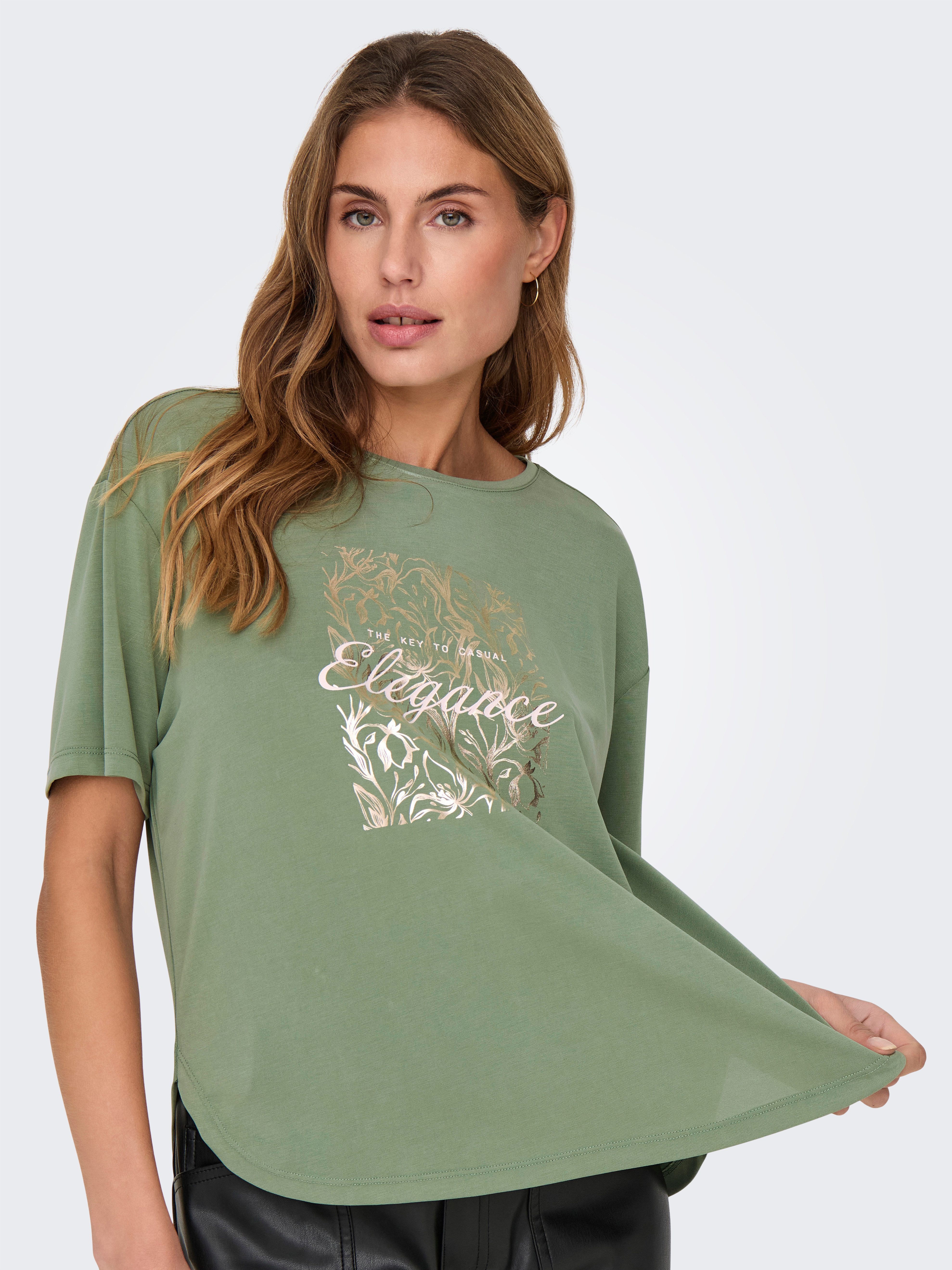 ONLY Kurzarmshirt ONLFREE LIFE S/S BOTANICAL günstig online kaufen