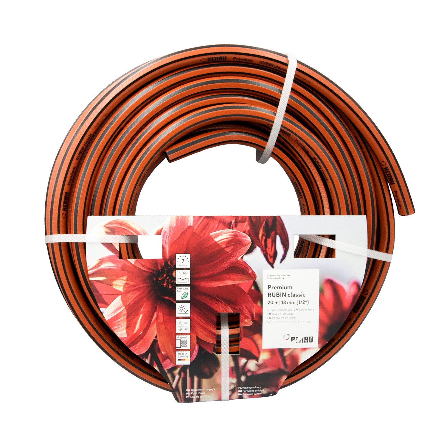 Rehau Gartenschlauch Gartenschlauch Rubin classic 13mm (1/2) 20m