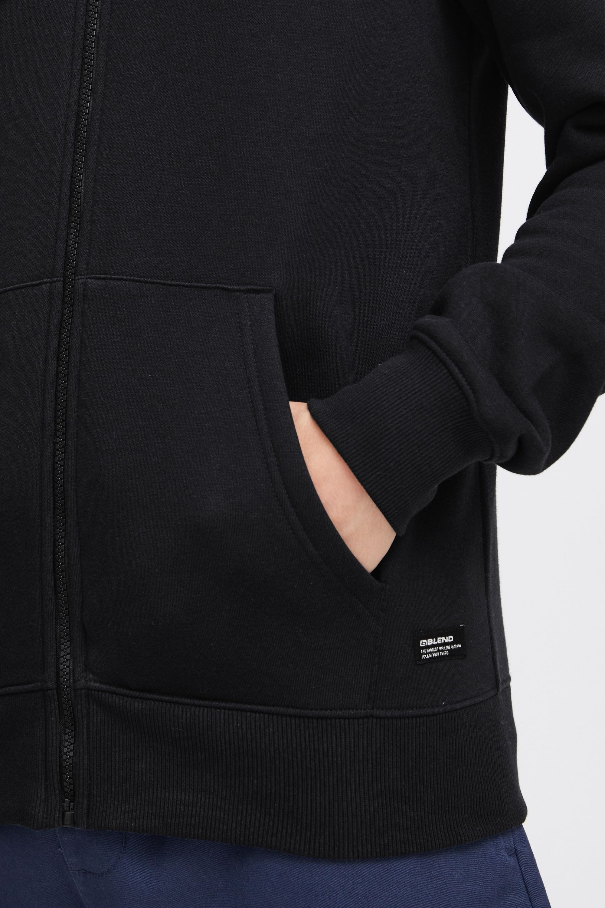 Blend Kapuzensweatjacke BHKaylon Gemütliche Sweatjacke mit Kapuze