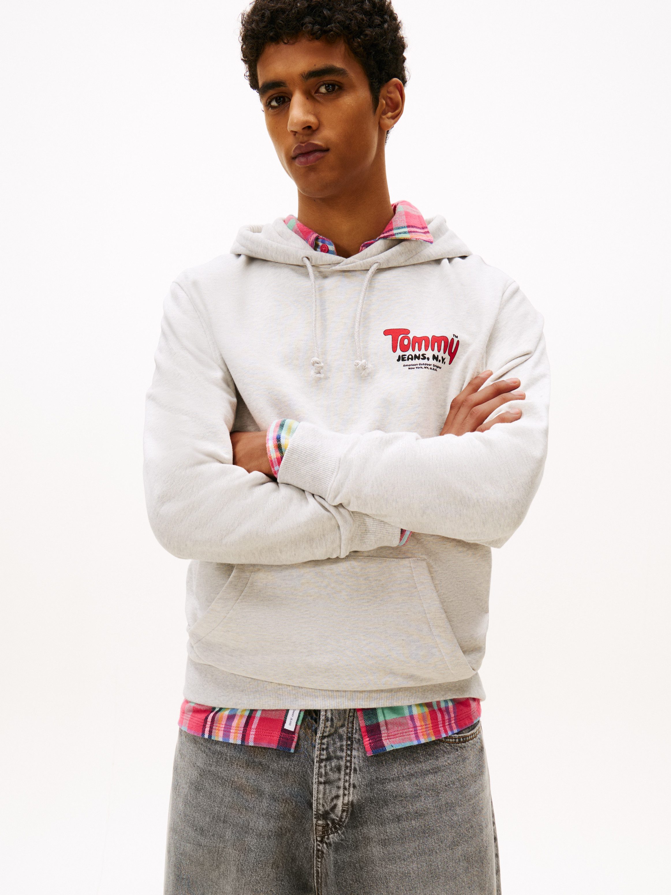 Tommy Jeans Kapuzensweatshirt FONT PLAY HOODIE Regular fit mit Kapuze günstig online kaufen