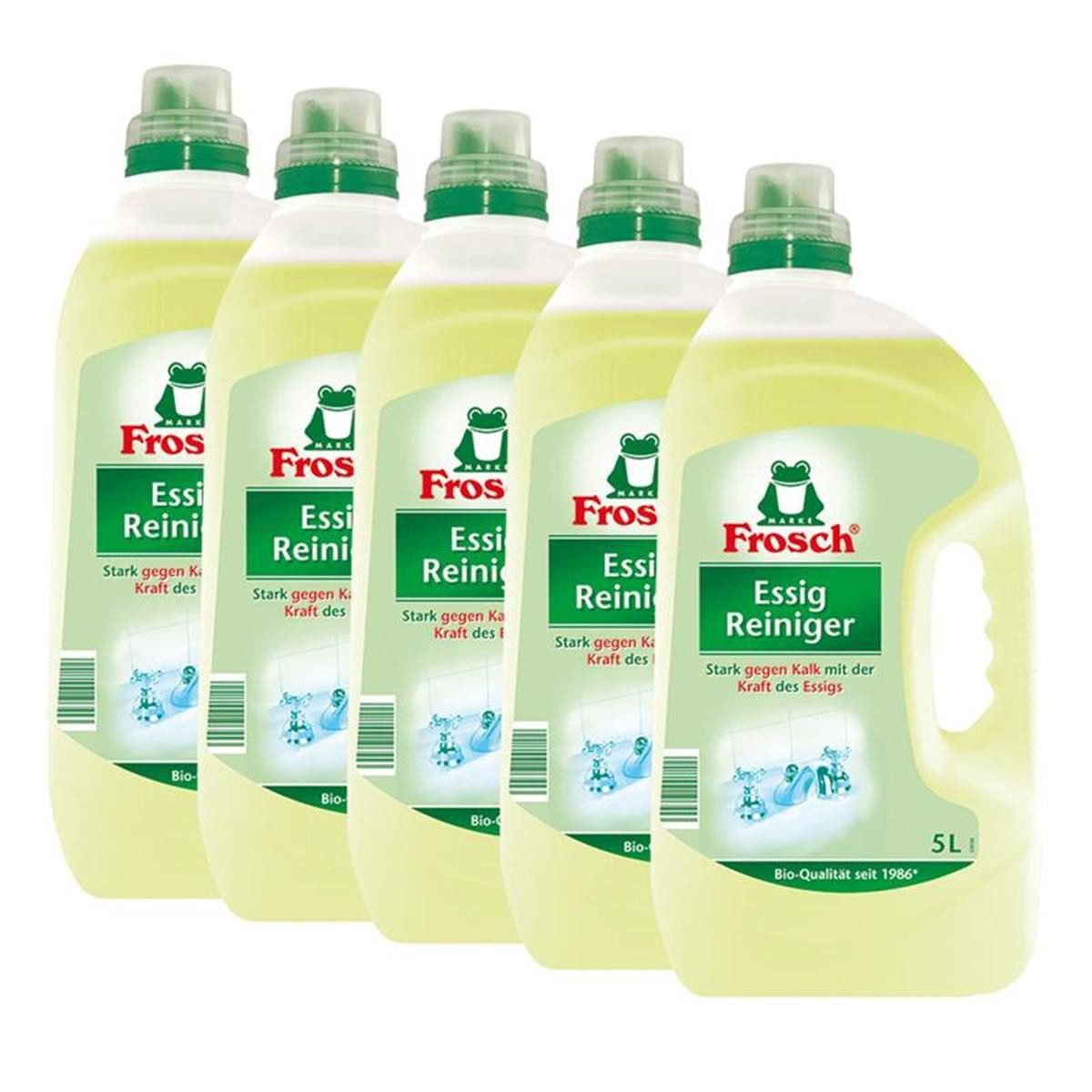 5x Frosch Essig Reiniger 5 Liter Allzweckreiniger