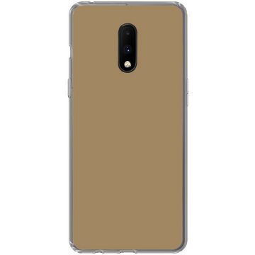 MuchoWow Handyhülle Palette - Beige - Innenbereich, Phone Case, Handyhülle OnePlus 7, Silikon, Schutzhülle