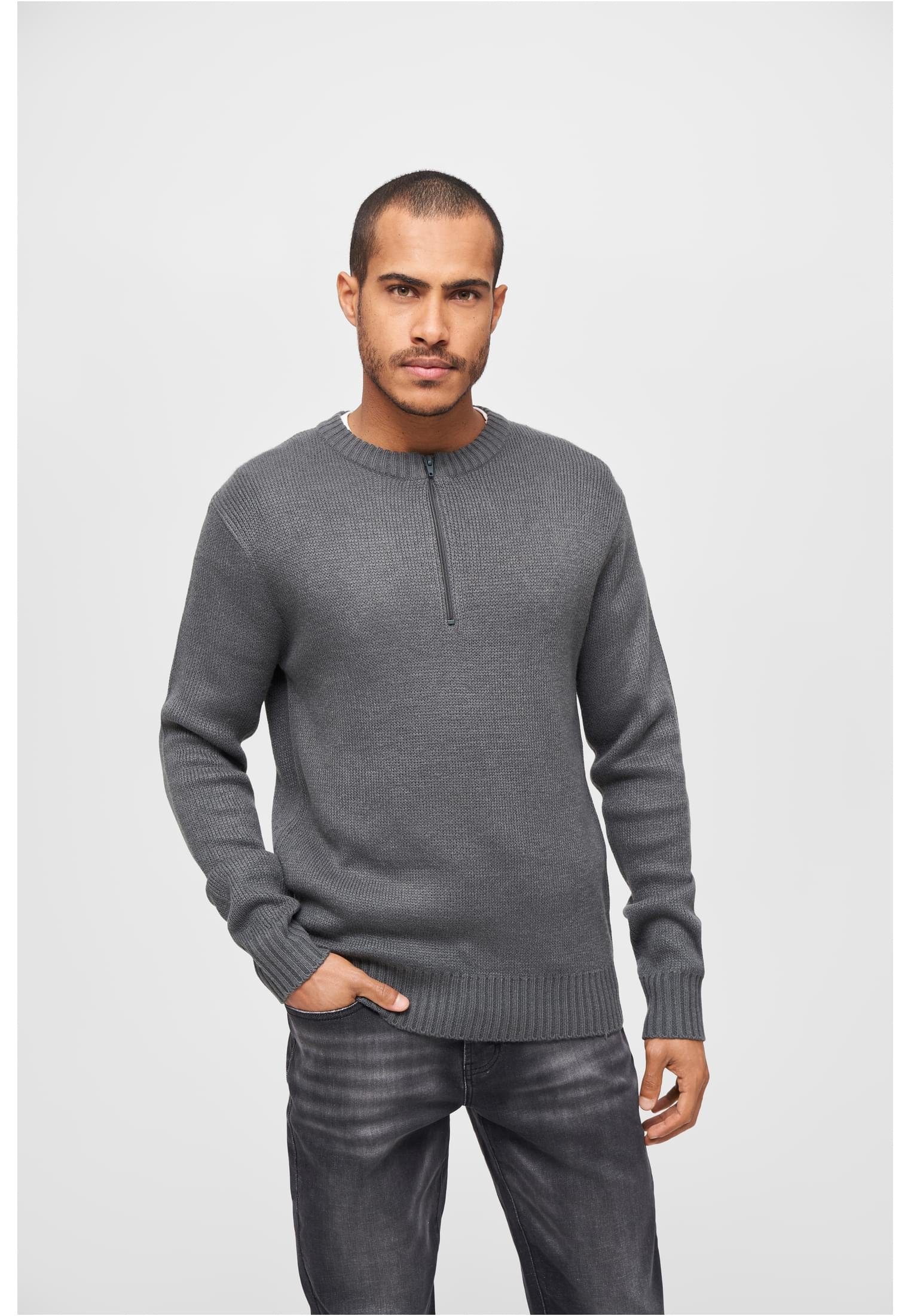 Pullover Kapuzenpullover Armee (1-tlg) Brandit Herren anthracite