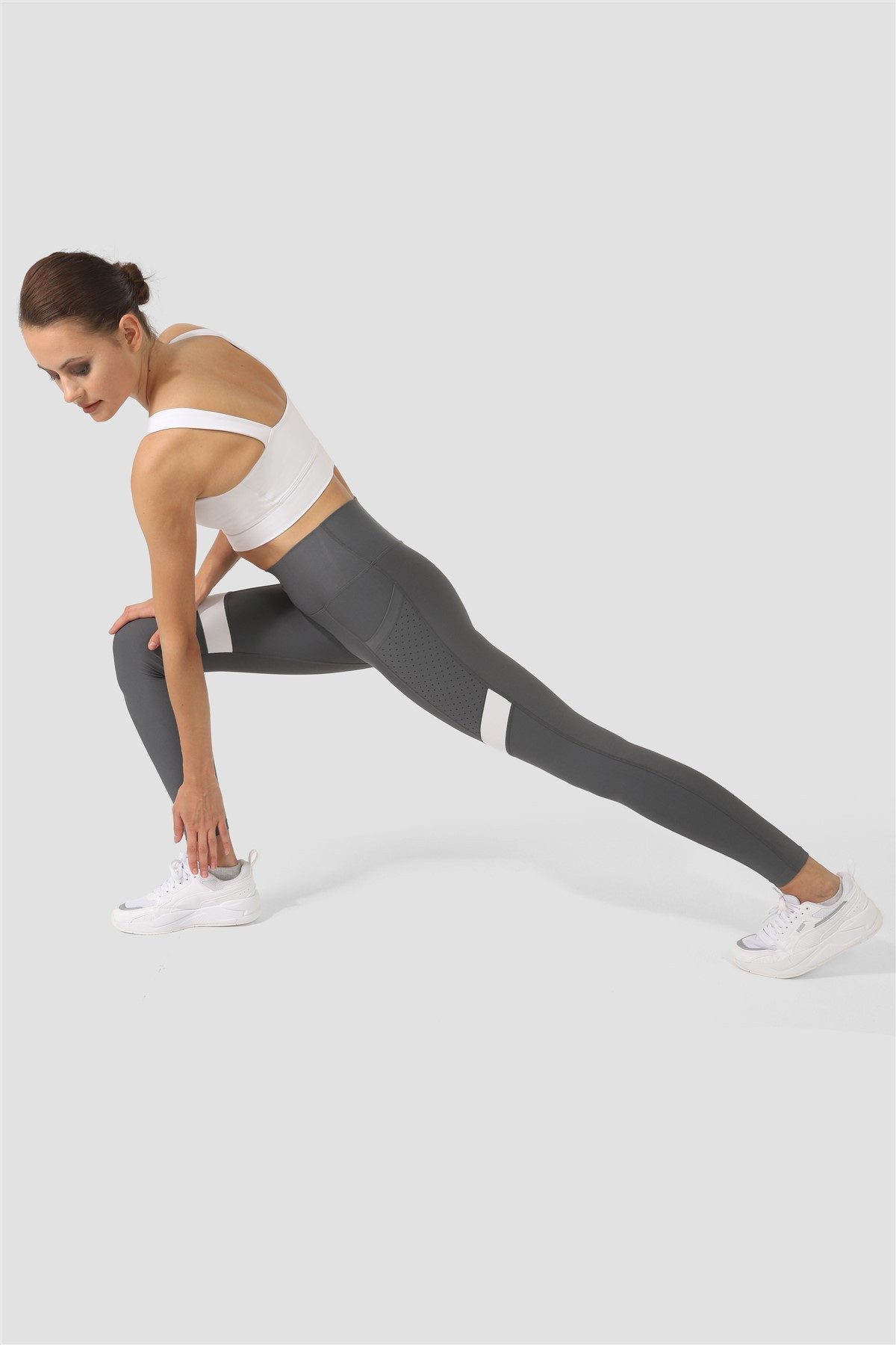 Superstacy Leggings Garnished Laser-Cut Leggings mit Tasche
