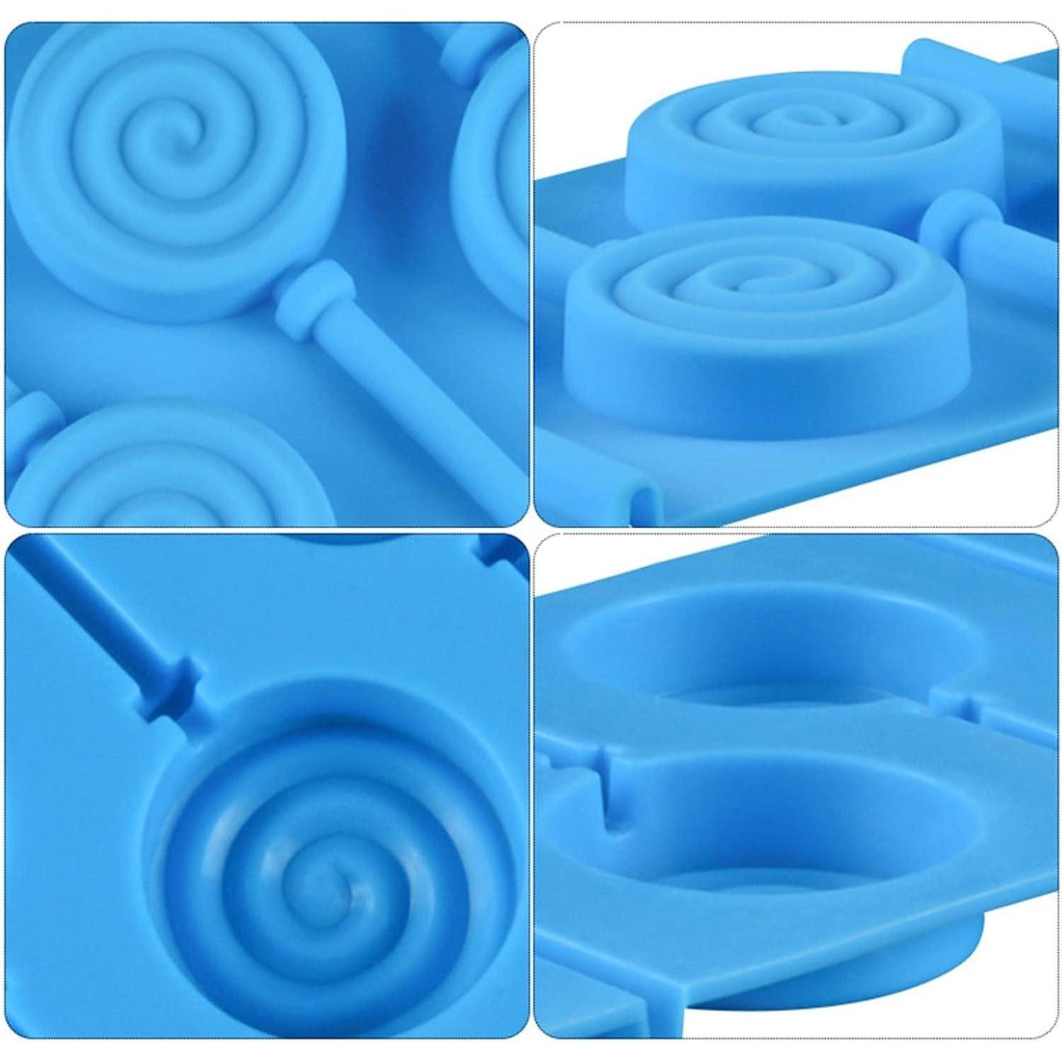 LuxusKollektion Cake-Pop-Form Silikonform Cake Pops Spirale 50 Sticks