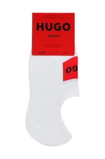 HUGO Freizeitsocken 2P CC CUT LOW W LABEL (2-Paar) White