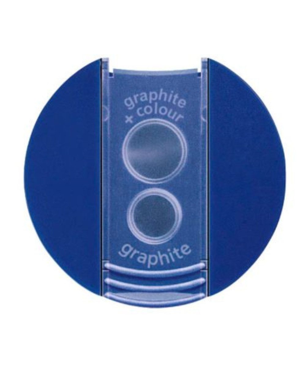 STAEDTLER Anspitzer STAEDTLER Dosenspitzer Design 512 (doppelt) blau, perfekt für Bleistifte und Farbstifte