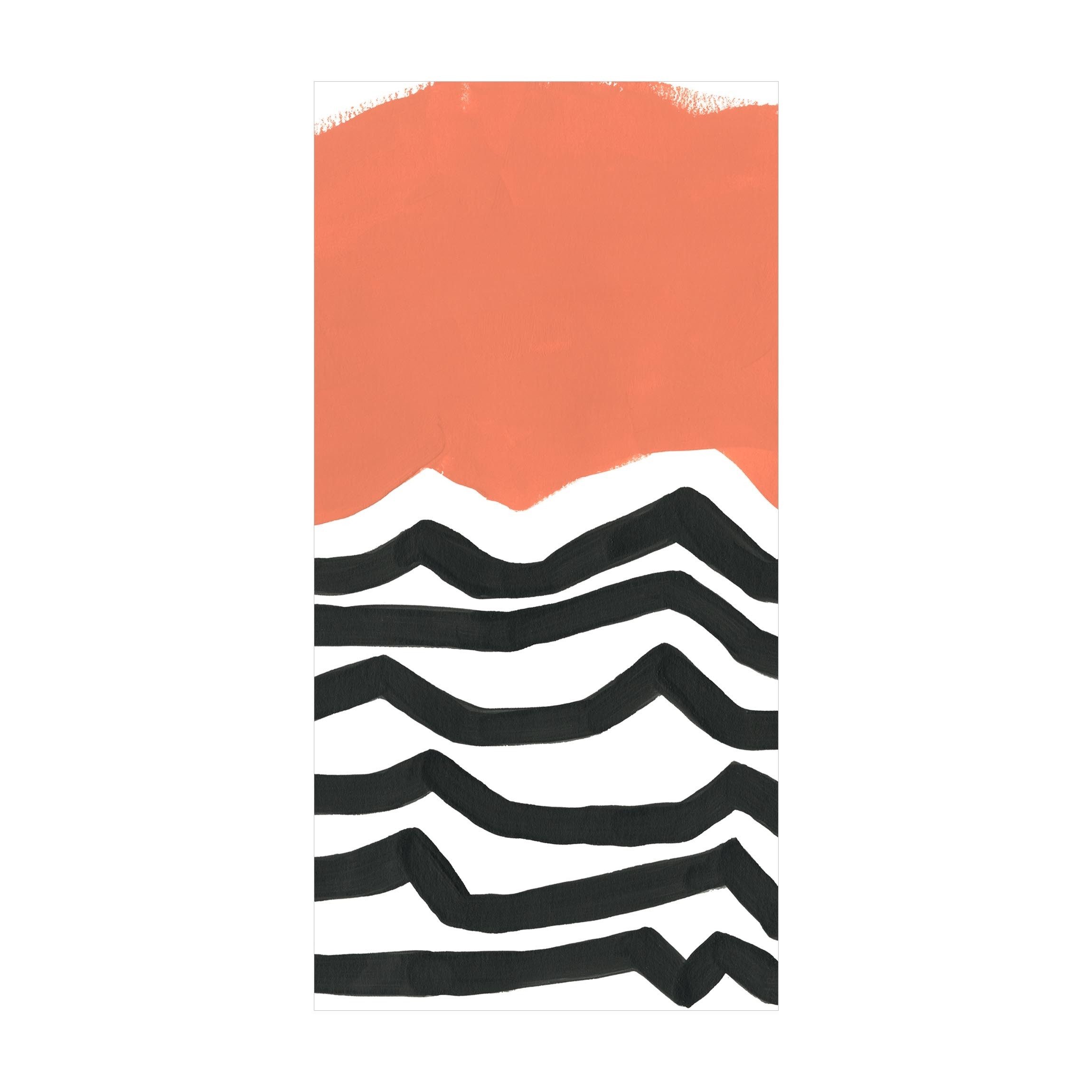 Bilderdepot24 Teppich Teppich Vinyl Flur Küche Abstrakt funktional lang modern, Läufer - schwarz glatt, nass wischbar (Schmutz, Tierhaare) Saugroboter & Bodenheizung geeignet