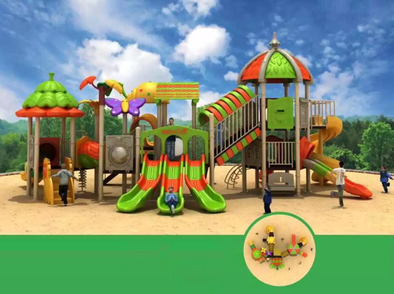 Xlmoebel Spielturm Spielgerät Kletterlandschaft Spielareal Spielhäuschen Spielwaren, Hergestellt in Europa