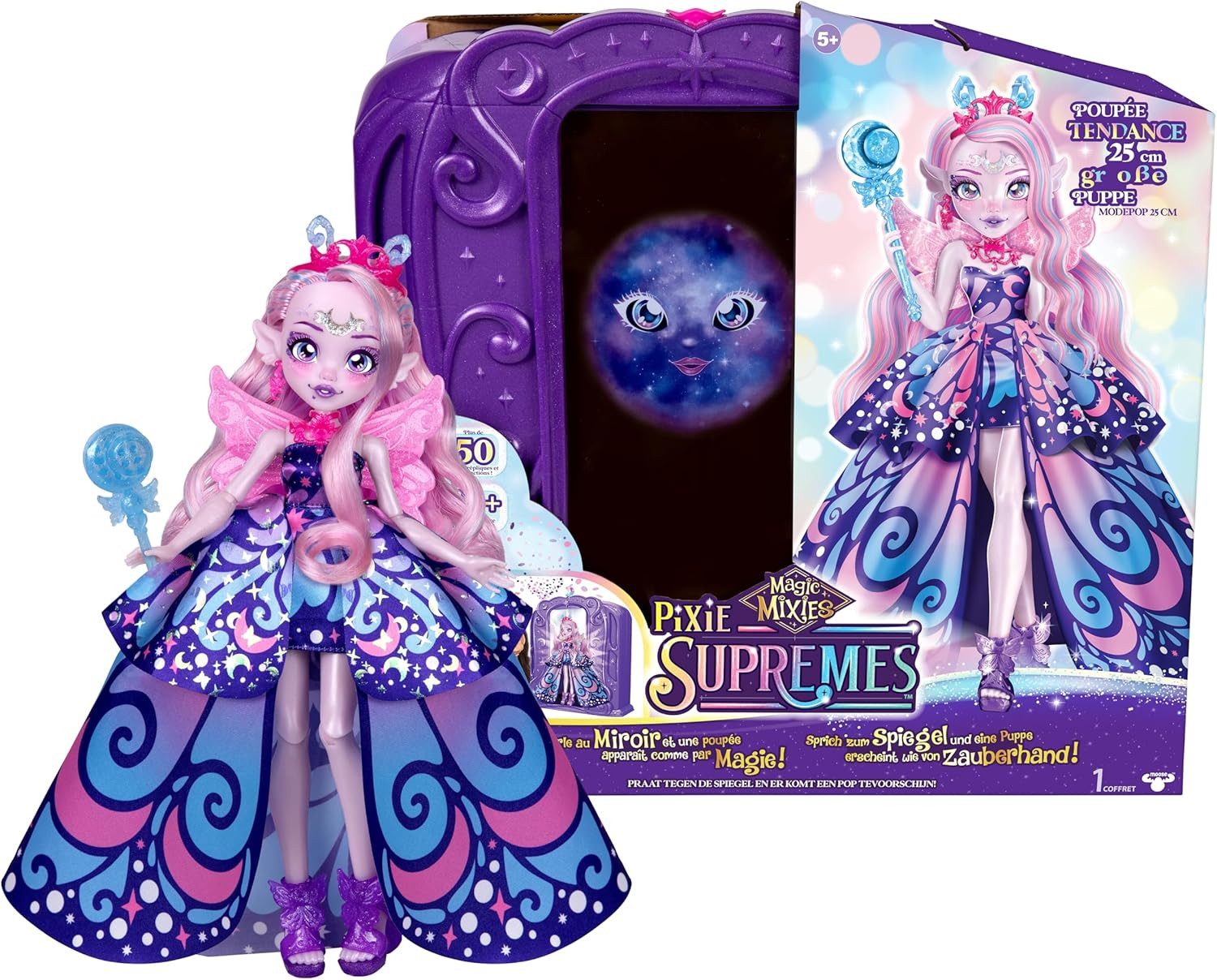 Moose Spielfigur Moose Toys Magic Mixies Pixie Supremes Fashion Doll Mirror