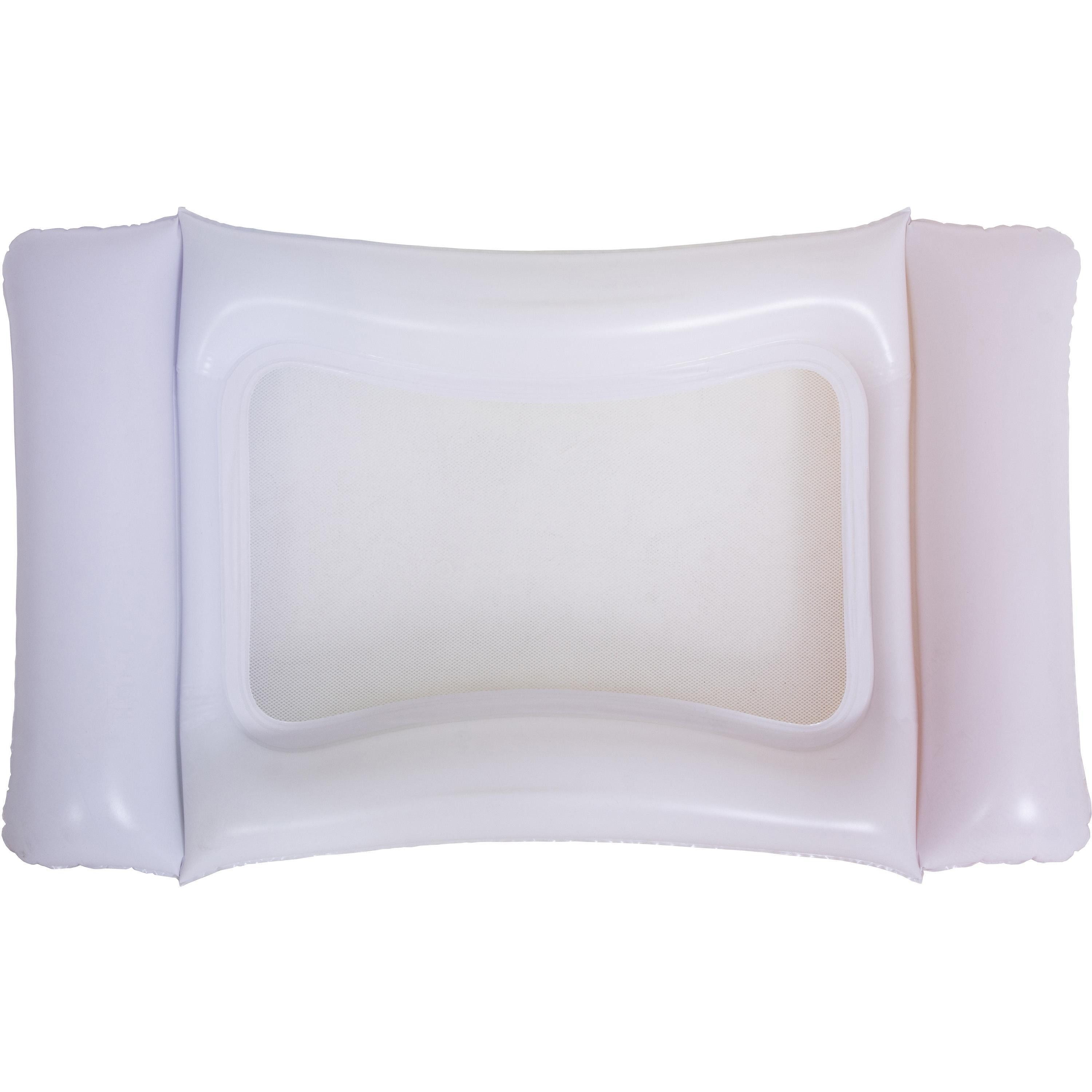 SunClub Badeinsel Farbverlauf aufblasbar, (Packung, 1-St), 117x76x15 cm mit 3 Luftkammern