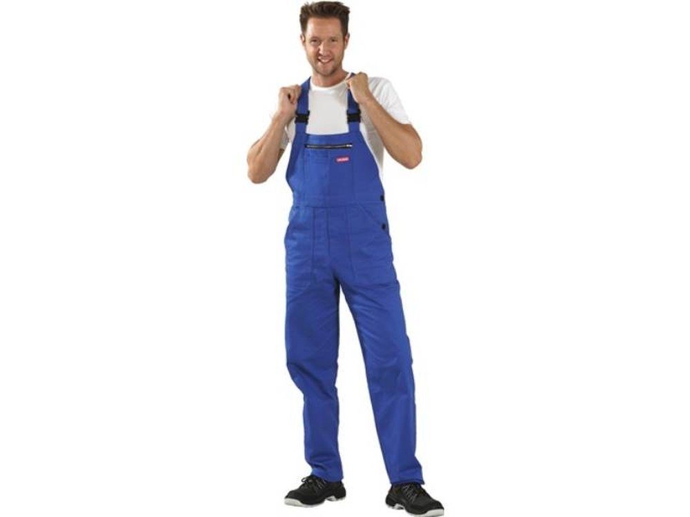 Planam Schutzhose PLANAM 0121052 Latzhose BW 290 Größe 52 kornblumenblau