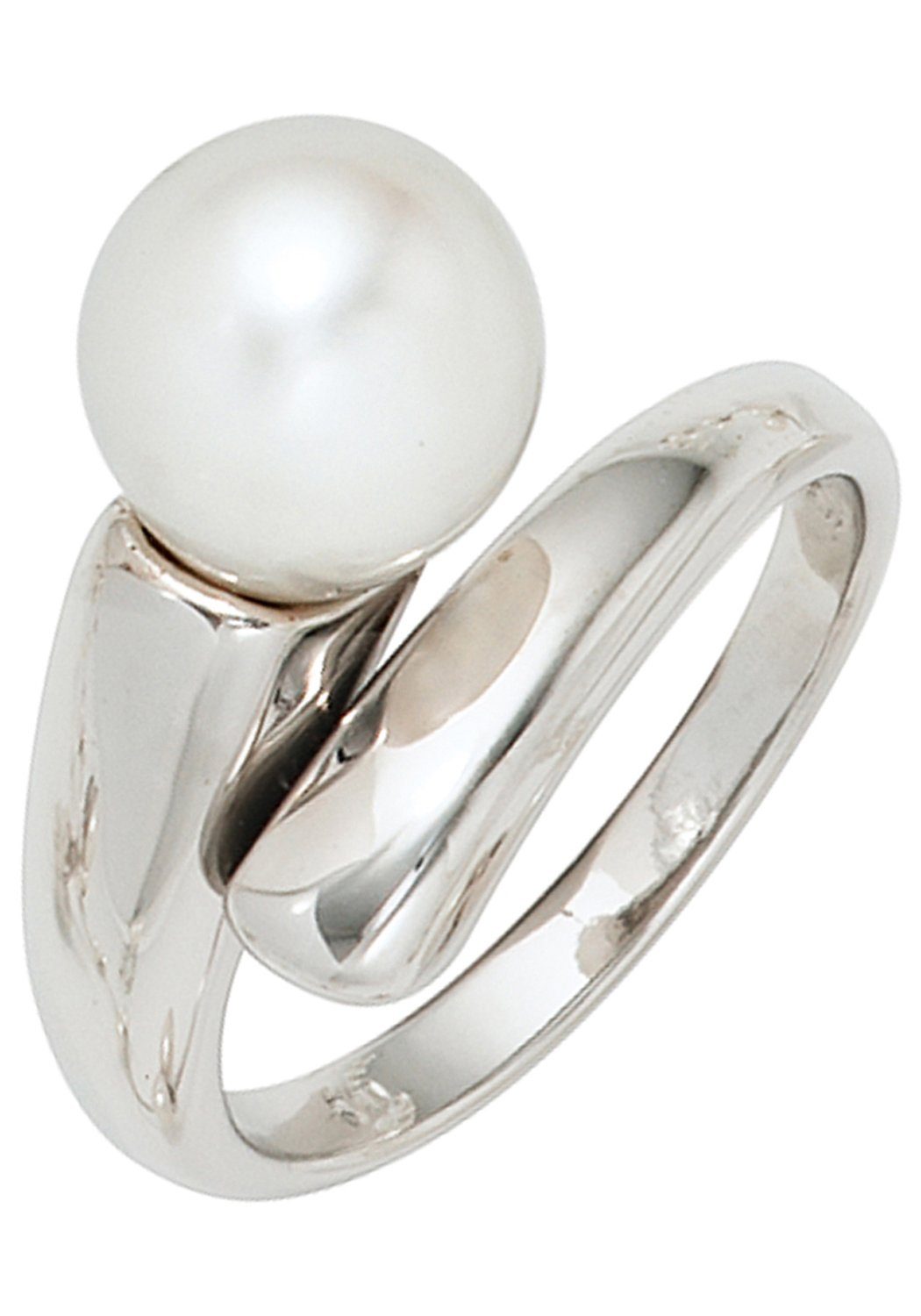 JOBO Perlenring, 925 Silber mit einer S�...