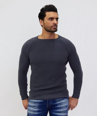 Denim Distriqt Strickpullover Feiner modischer Strickpullover mit feinen Akzenten