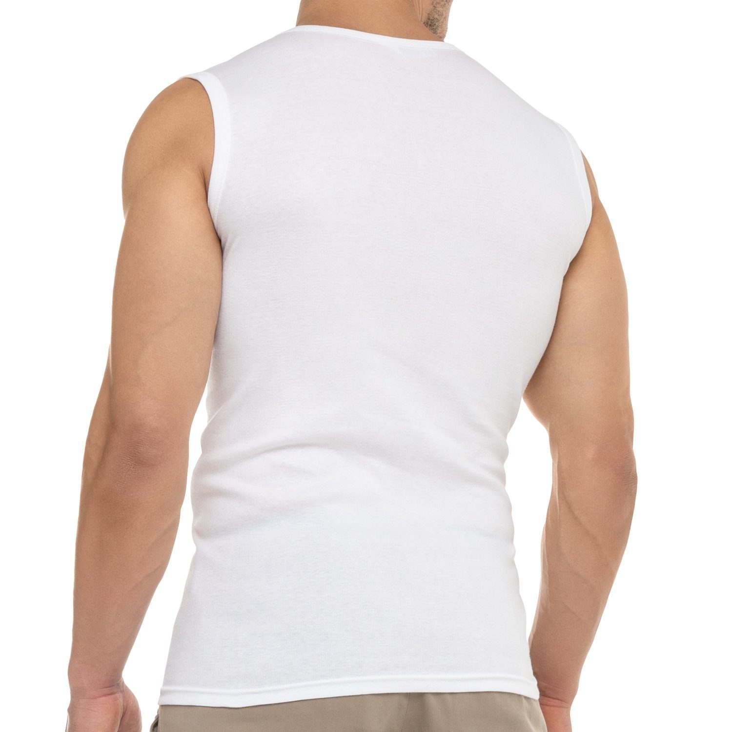 celodoro Unterhemd Herren Business Muskelshirt V-Neck (3er Pack) Muscle Shirt