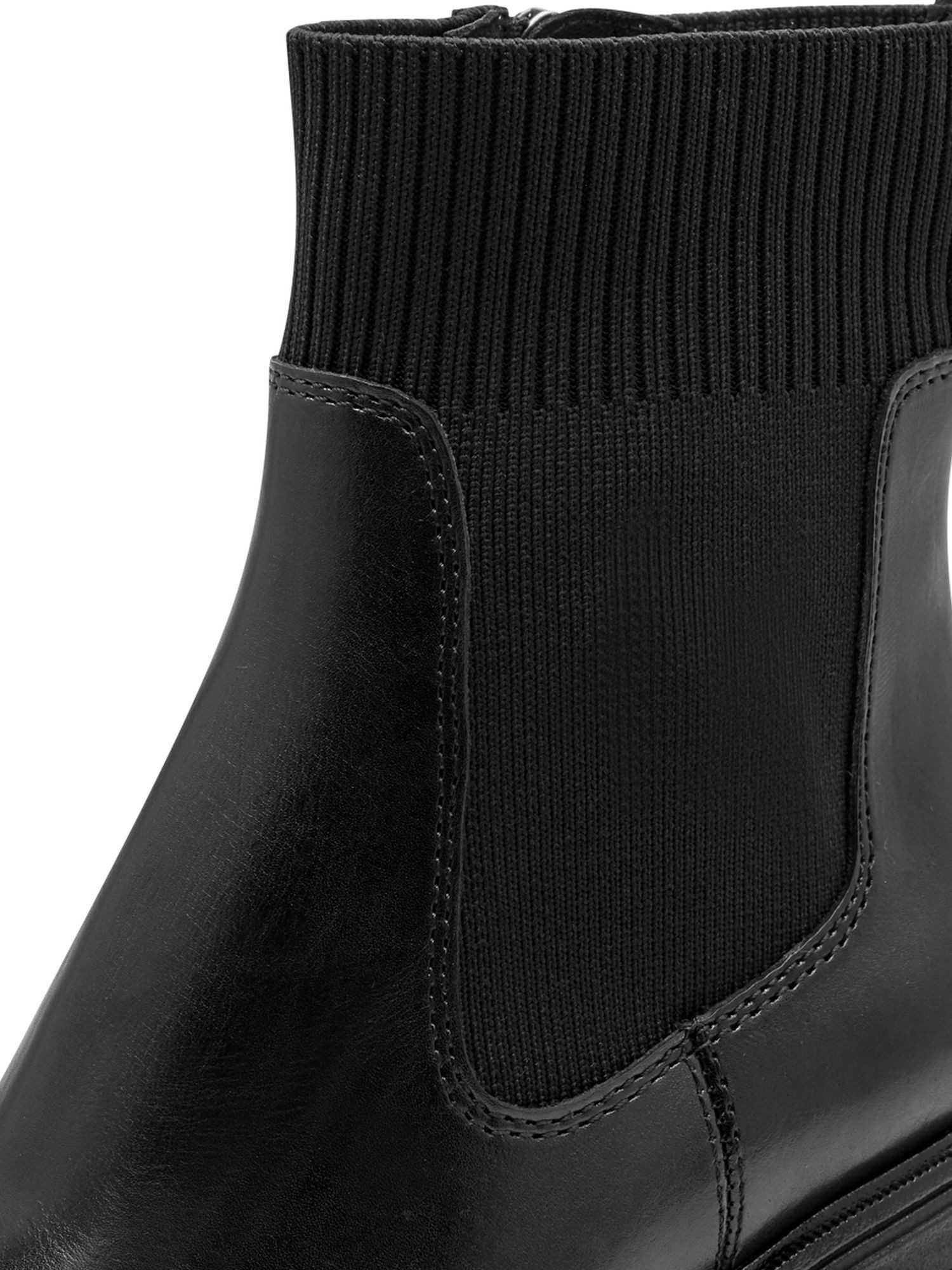 MARCO TOZZI FEEL mit Reißverschluss Blockabsatz 2-25835-43 Chelseaboots FEEL