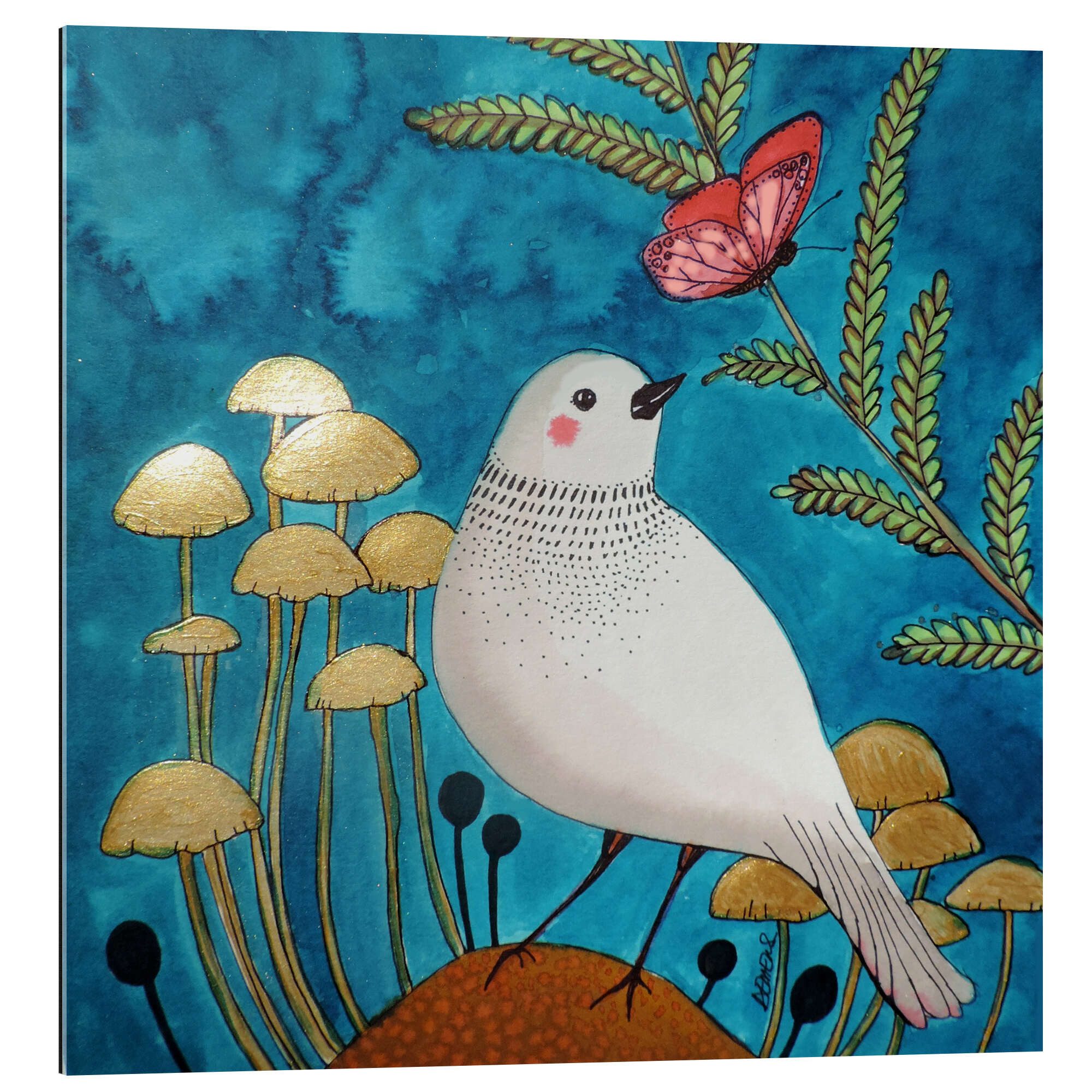 Posterlounge Wandbild Der kleine Pfad, Sylvie Demers, erhältlich als Poster, Leinwandbild, Wandsticker oder Acrylglasbild