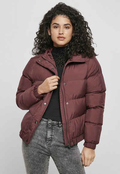 URBAN CLASSICS Winterjacke Damen Ladies Hooded Puffer Jacket (1-St)