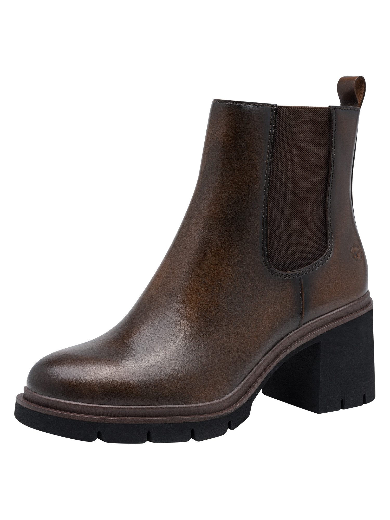 Tamaris WIDE FIT Removable Sock, comfortFit aus Leder Chelseaboots Removable Sock
