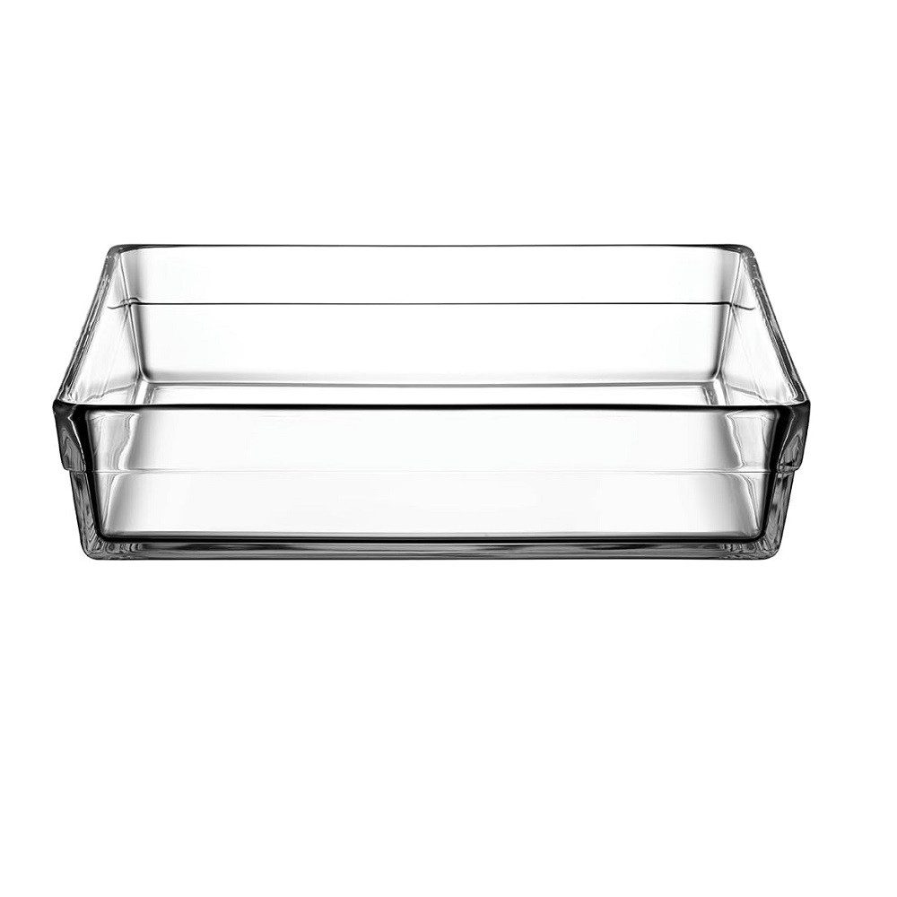 Pasabahce Backform Premium Borcam Backform Glas Servierform Ofenschüssel Quadratisch