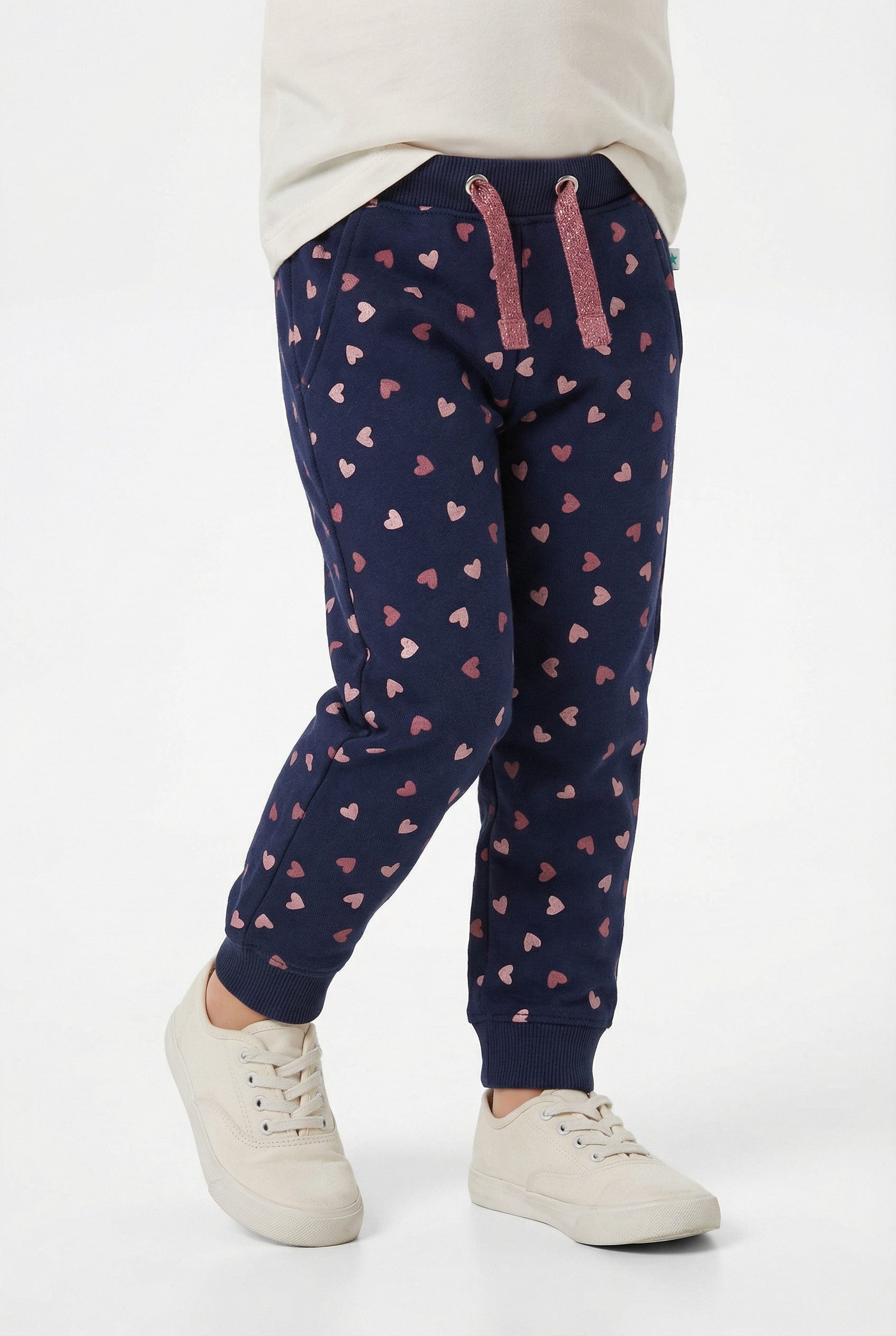 Blue Seven Sweathose im tollen Herzchen-Alloverprint