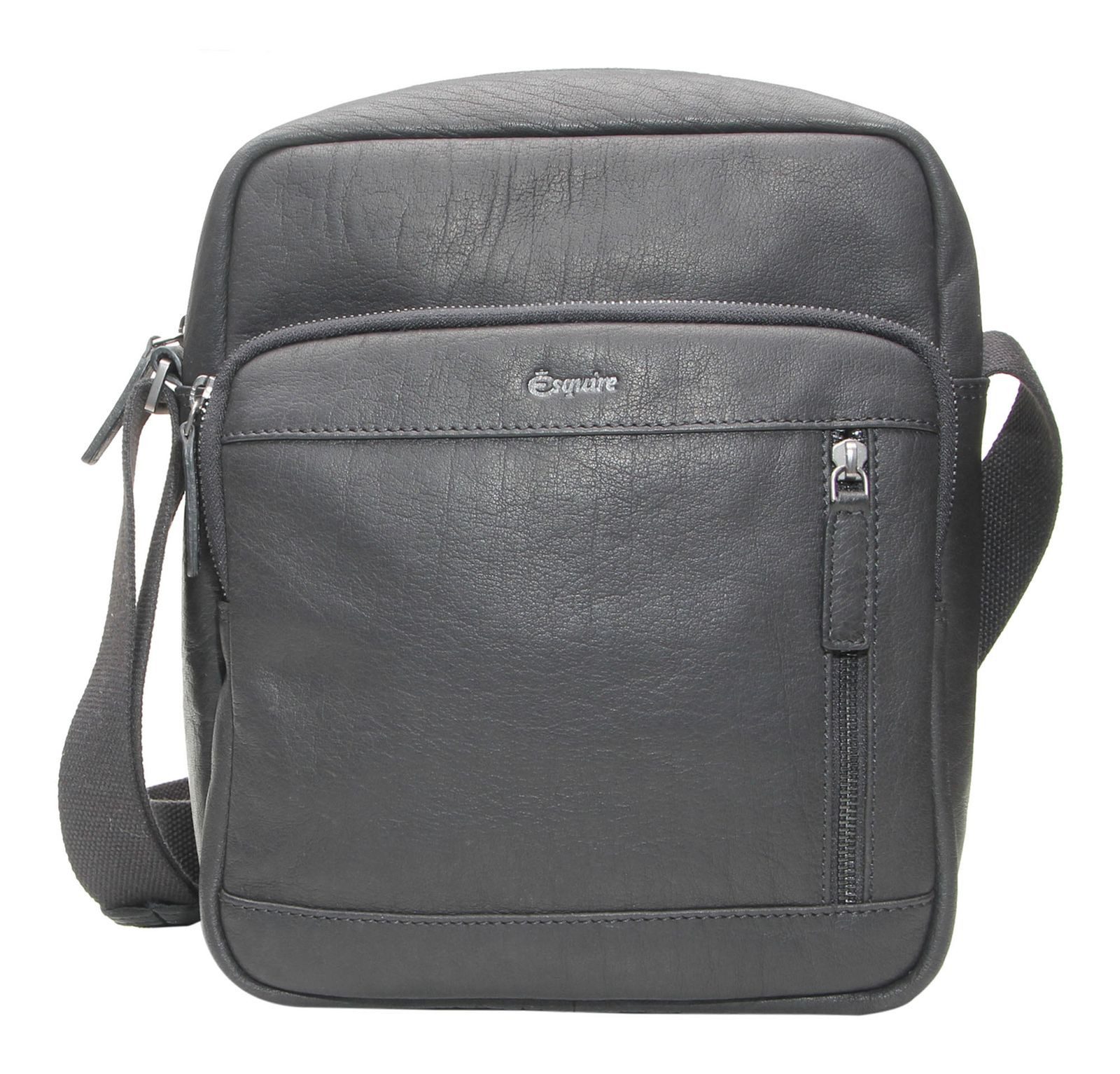 Esquire Umhängetasche Crossbody Bag, aus echtem Büffelleder