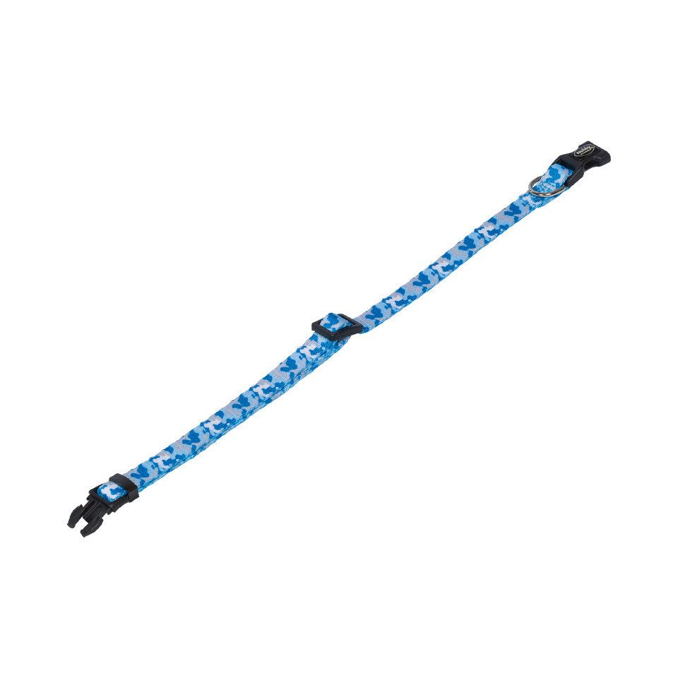 Nobby Hunde-Halsband Halsband Camouflage hellblau
