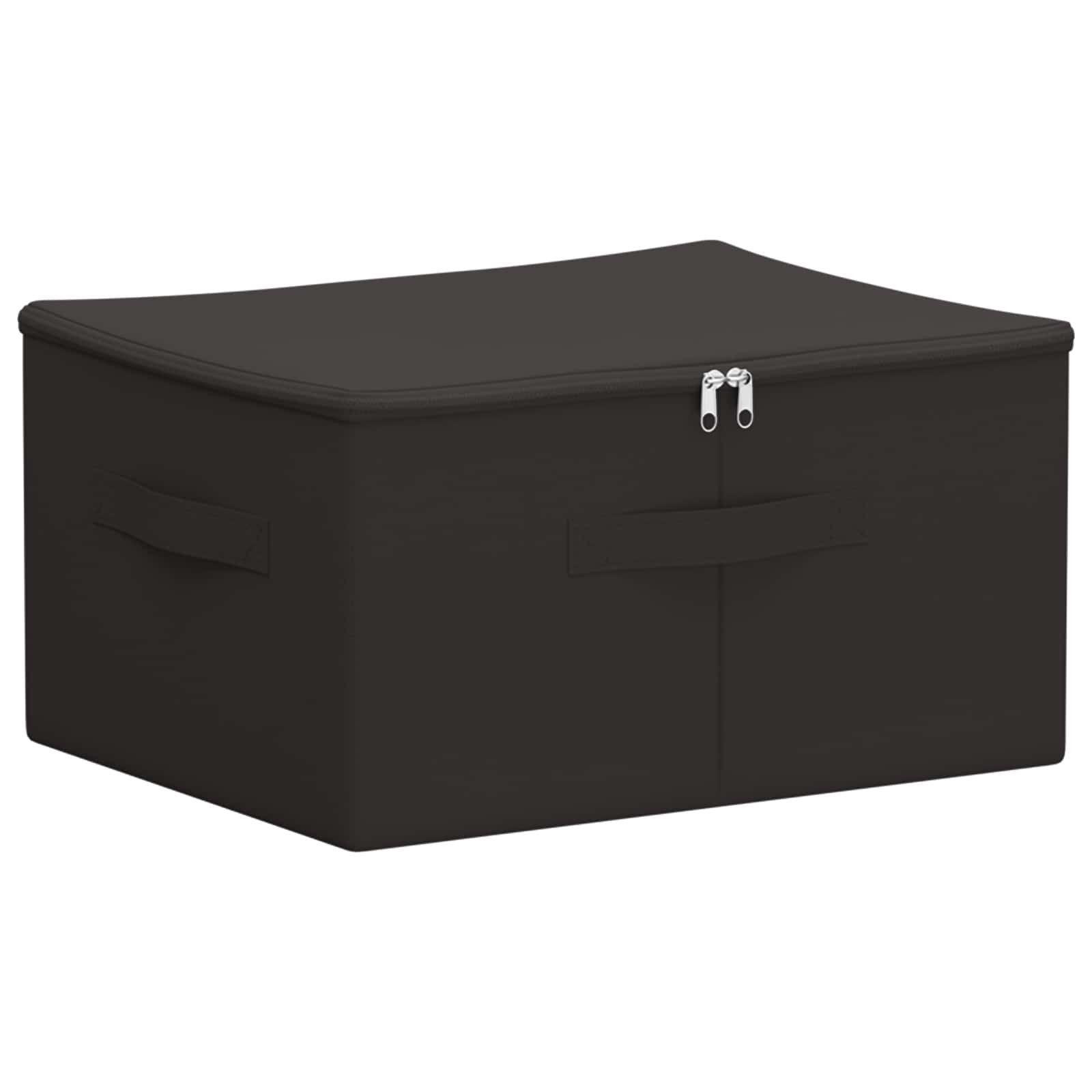 vidaXL Aufbewahrungsbox Aufbewahrungsbox Vliesstoff 43 x 34 x 23 cm 33,6 L Anthrazit (1 St)