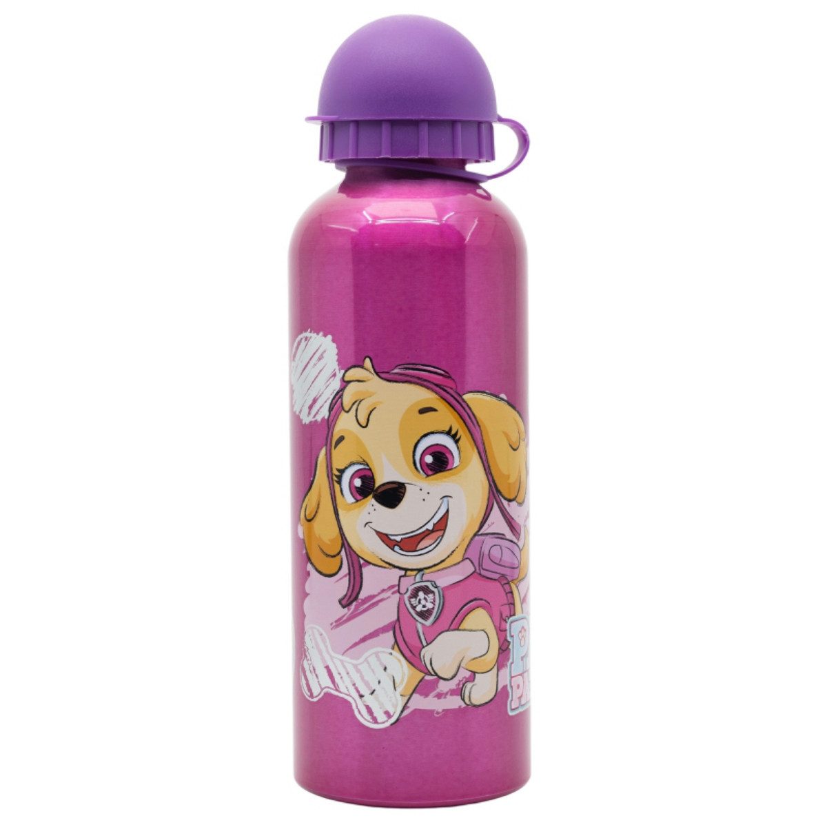PAW PATROL Trinkflasche Paw Patrol Skye Everest Kinder Alu Wasserflasche Flasche 530 ml