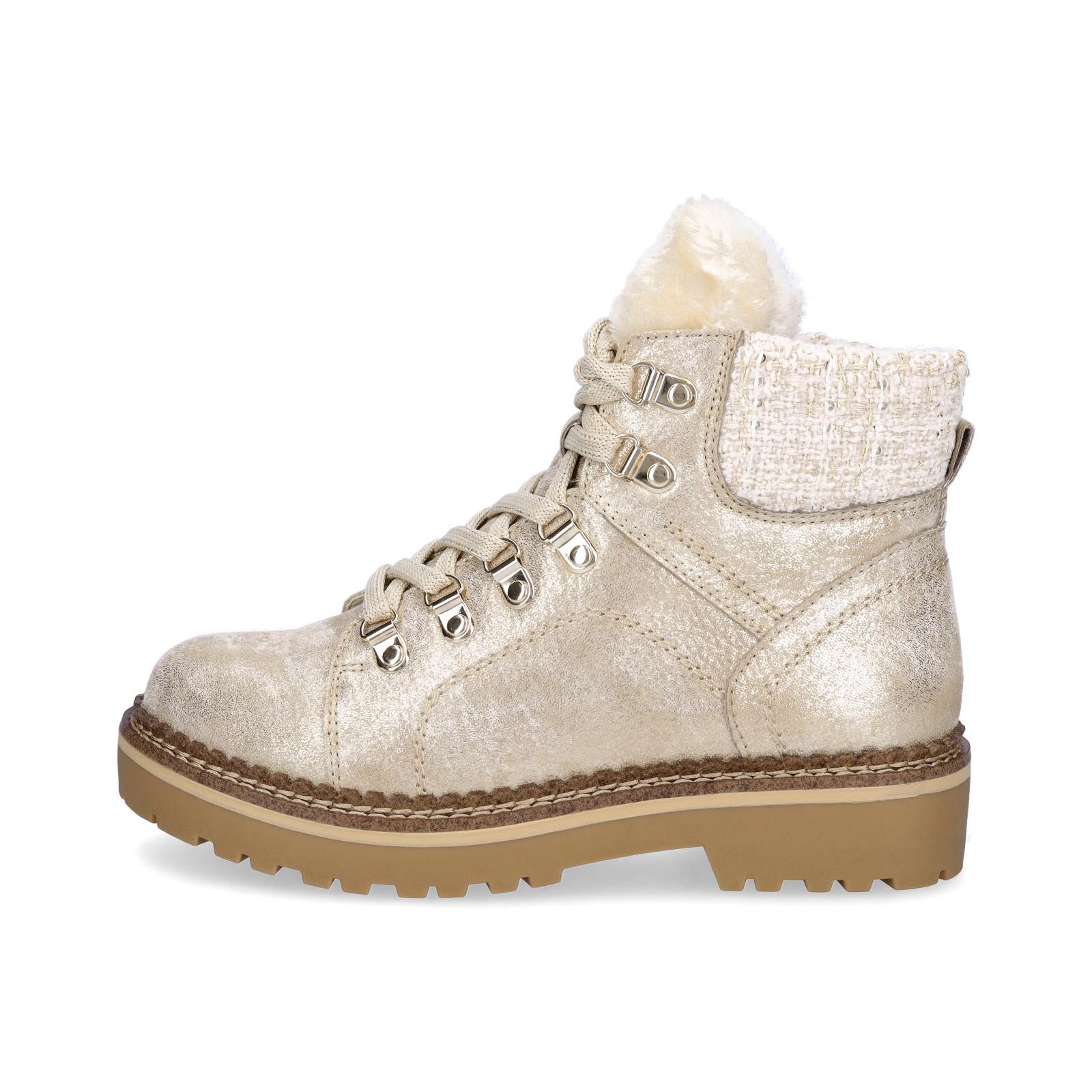 Tamaris Tamaris Damen Schnürboot gold Schnürboots günstig online kaufen