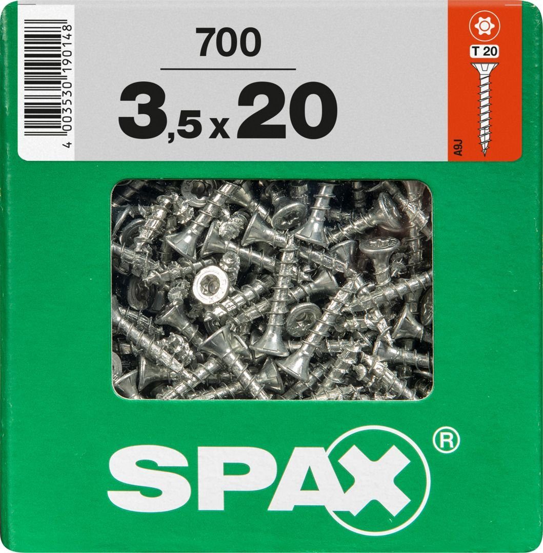 SPAX Holzbauschraube Spax Universalschrauben 3.5 x 20 mm TX 20 - 700 | Schrauben