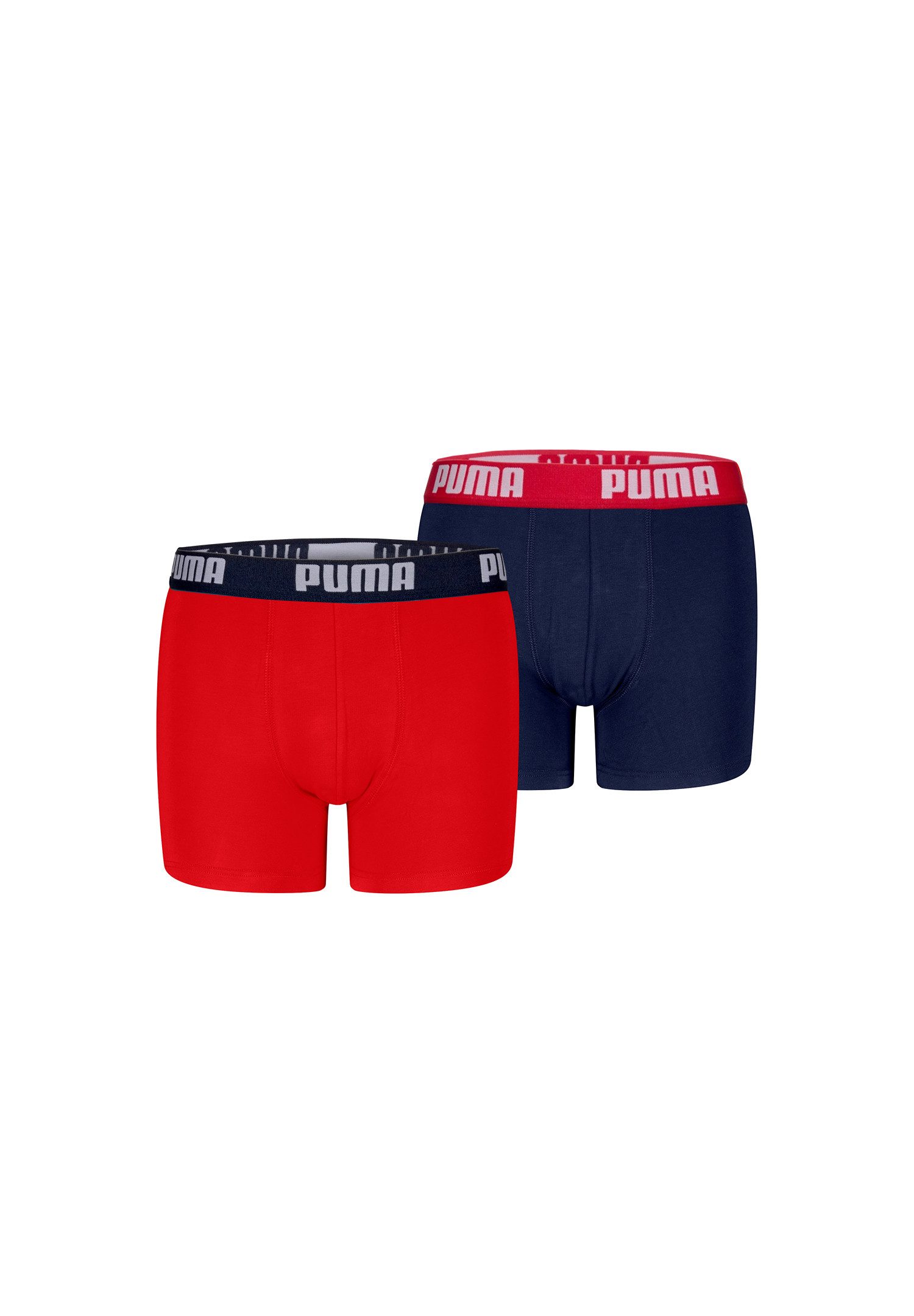 PUMA Boxershorts BOYS EVERYDAY BASIC BOXER 2P (Packung, 2-St., 2er-Pack)