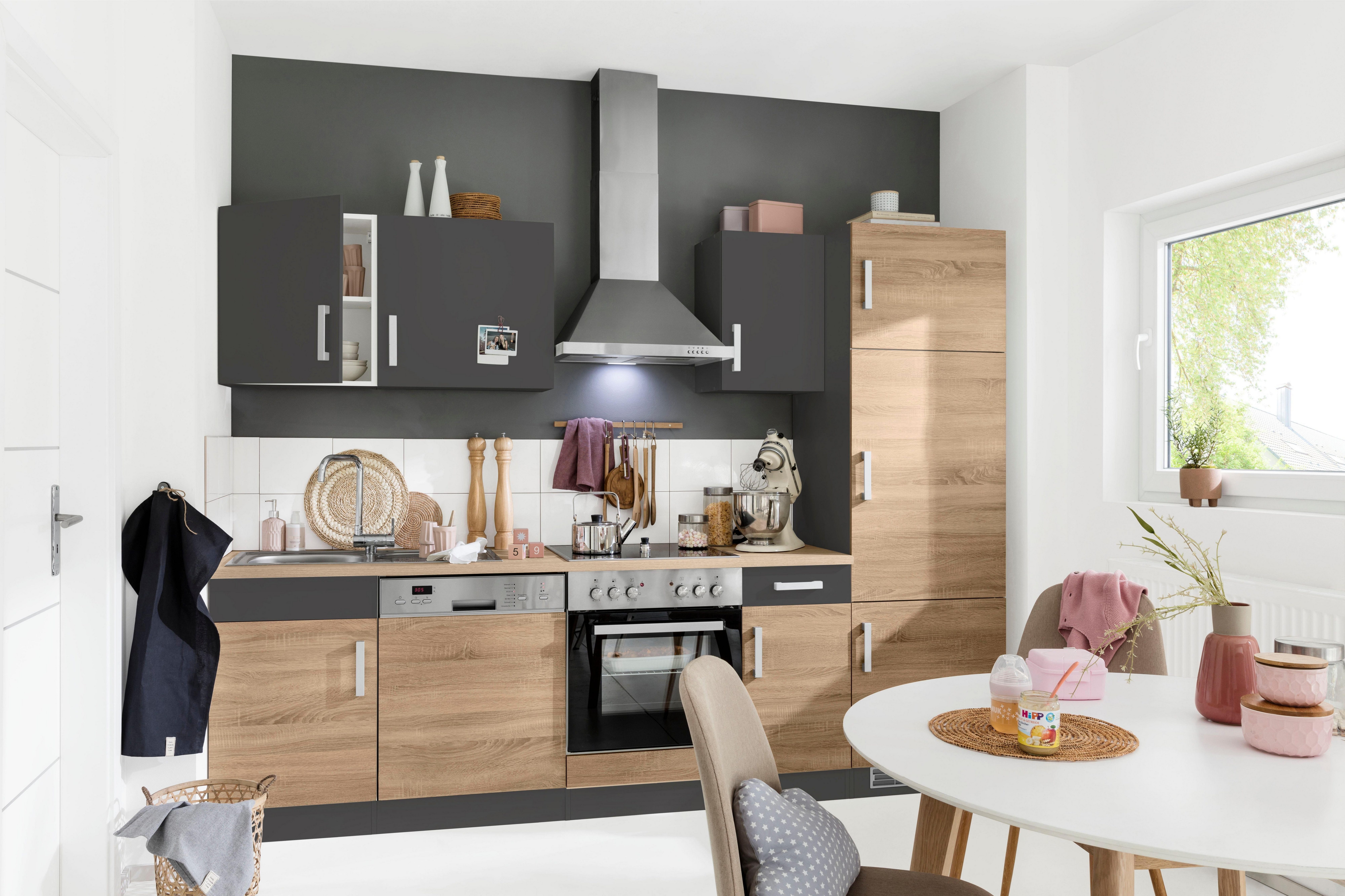 KOCHSTATION Küchenzeile KS-Gera, Breite 270 cm, günstig online kaufen