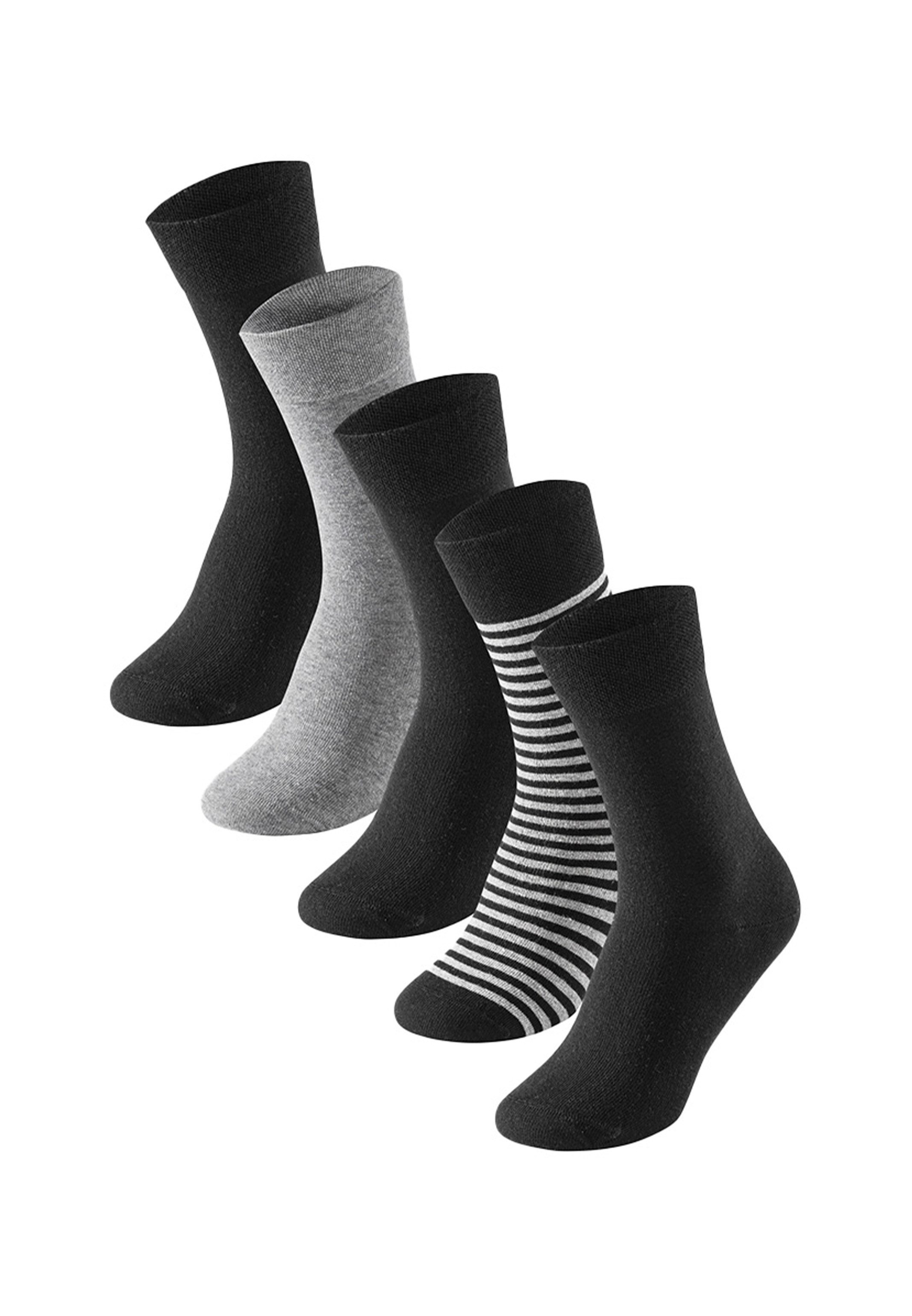 Langsocken 5er Pack Bluebird