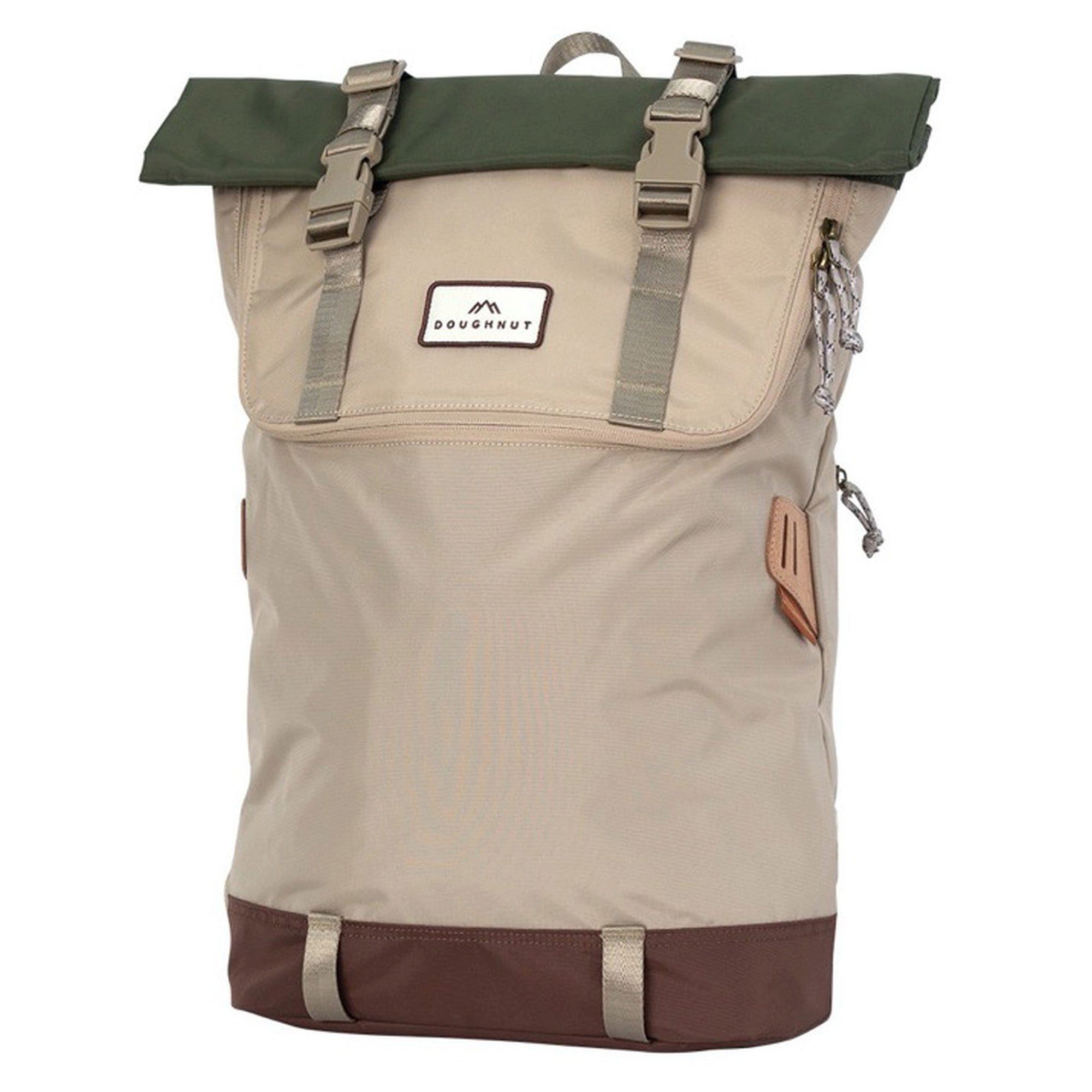 Doughnut Rucksack Christopher Jungle 18 - Rolltop Rucksack 45 cm (beige)