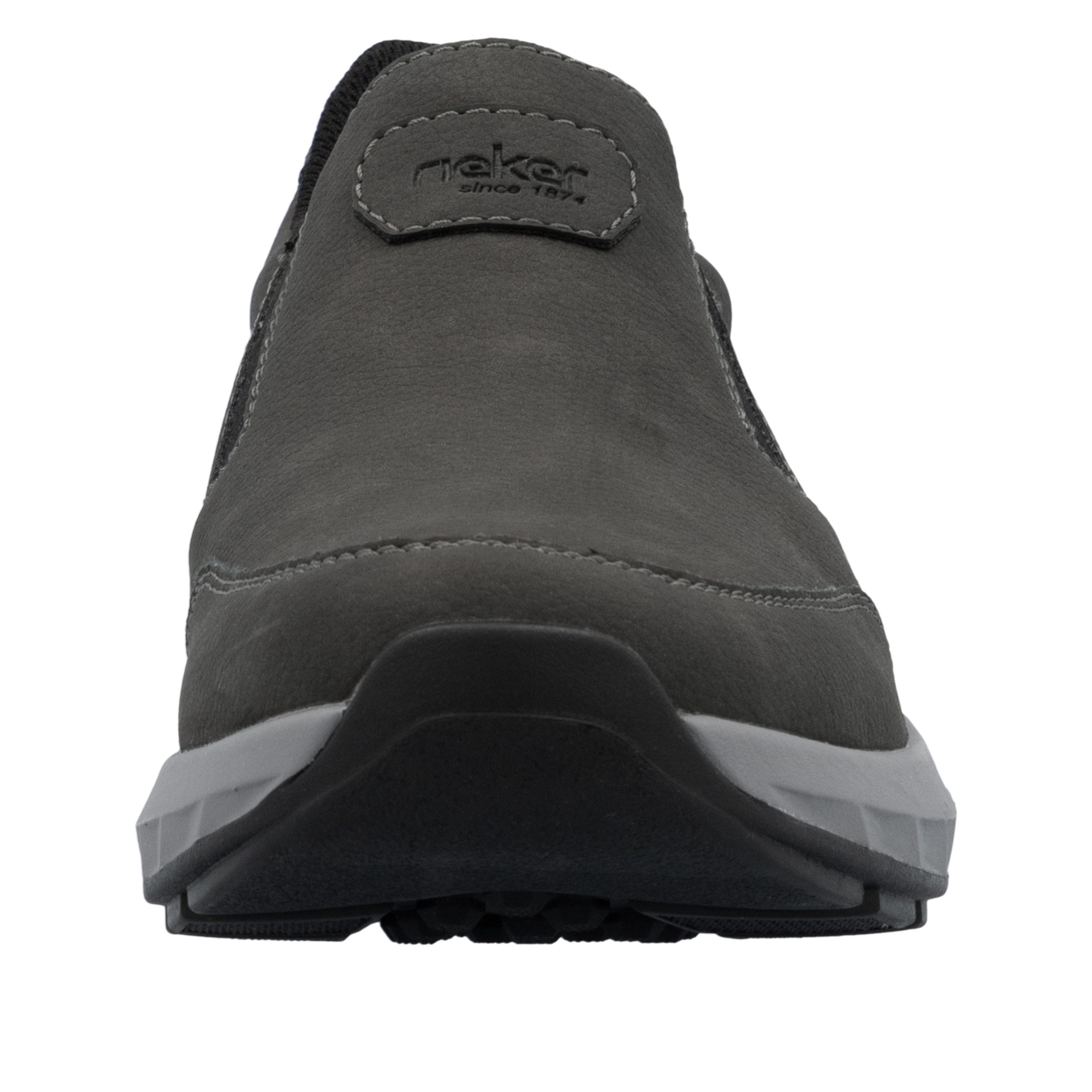 Rieker Slipper Schlupfschuh, Halbschuh, Slip-on Sneaker mit Ziernähte