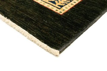 Wollteppich Bachtiari Teppich handgeknüpft schwarz, morgenland, rechteckig, Höhe: 8 mm