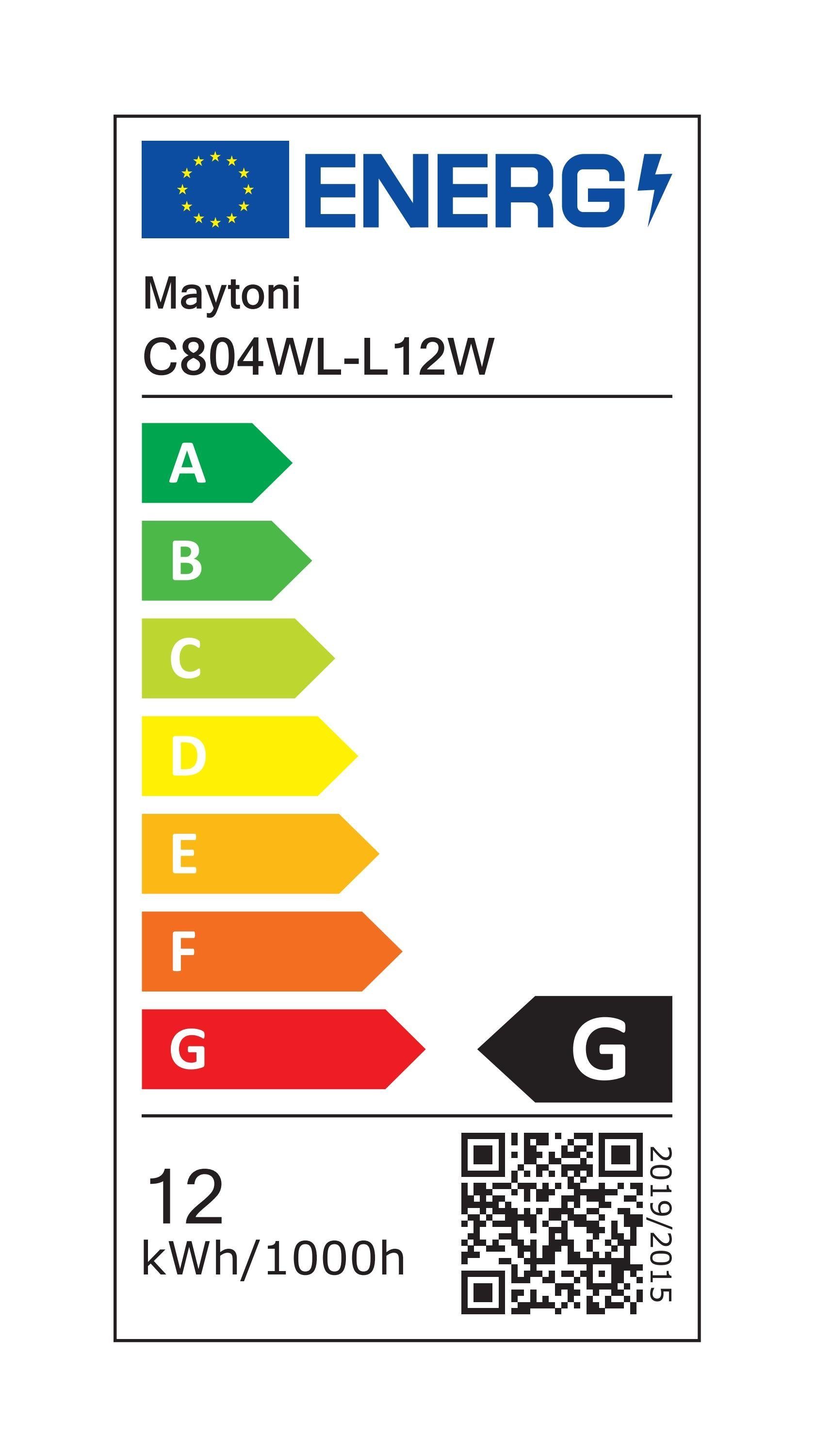 1 dekoratives cm, Trame Raumobjekt Wandleuchte Lampe 25x12.5x5.5 fest LED LIGHTING integriert, Design hochwertige MAYTONI & DECORATIVE