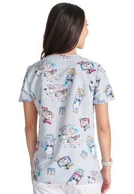 Cherokee Funktionsbluse Bunt bedruckter Damen Kasack "Llama take a selfie" Kasack mit Motiv