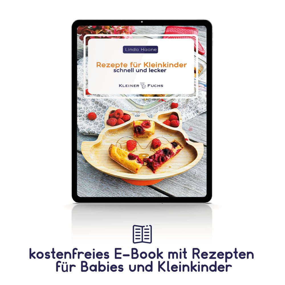 Kleiner Fuchs Kindergeschirr-Set (3-tlg), Bambus/Kunststoff