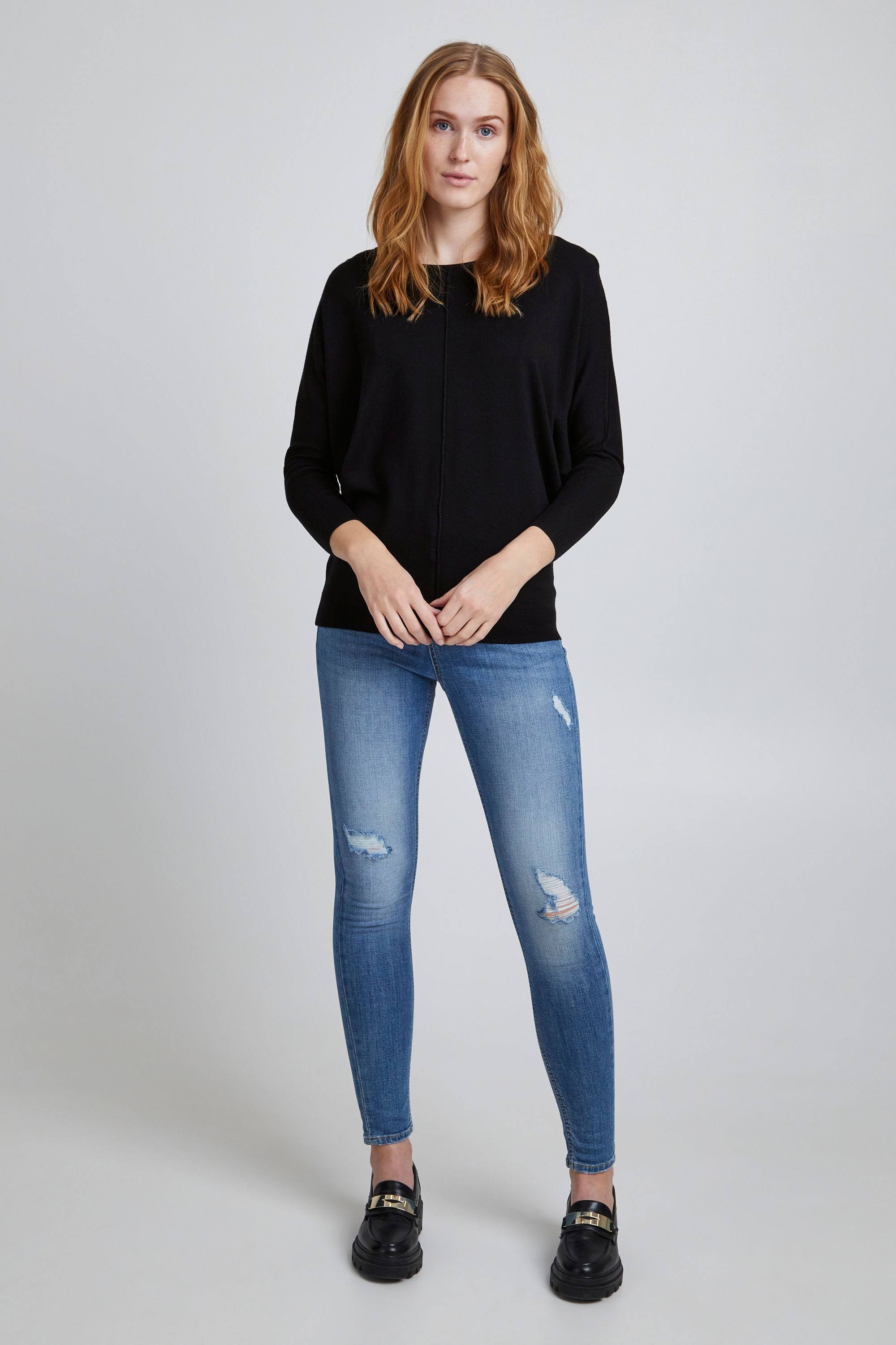 b.young Strickpullover BYPIMBA BAT JUMPER - KNIT günstig online kaufen