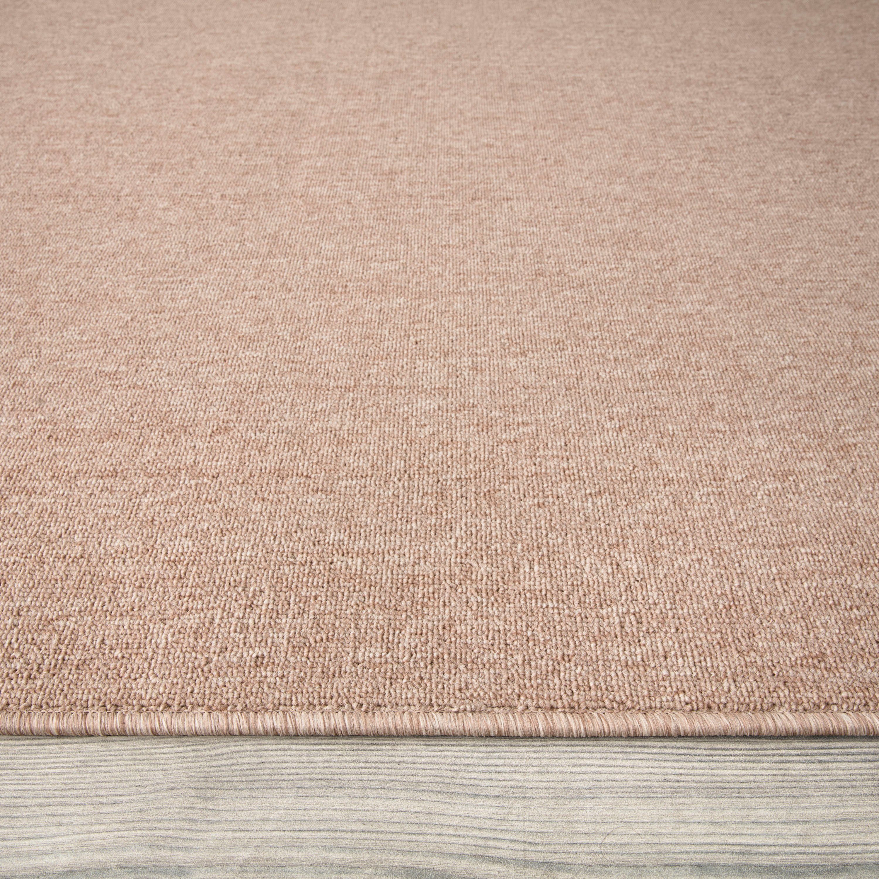 Paco Home Teppich Barcelona 610, rechteckig, Höhe: 8 mm, Kurzflor, meliert, strapazierfähige Qualität, Wohnzimmer